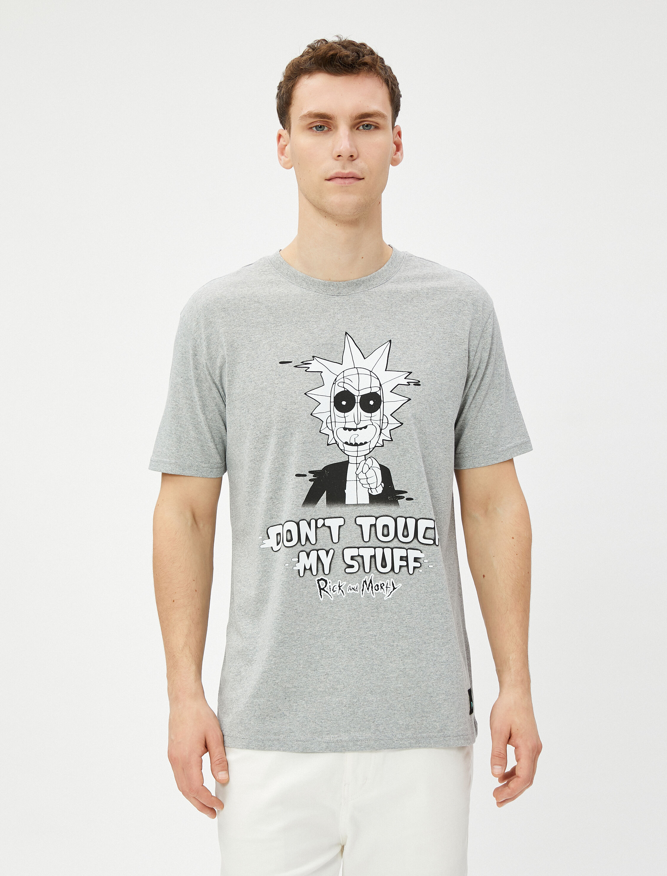   Rick and Morty Oversize Tişört Lisanslı Baskılı