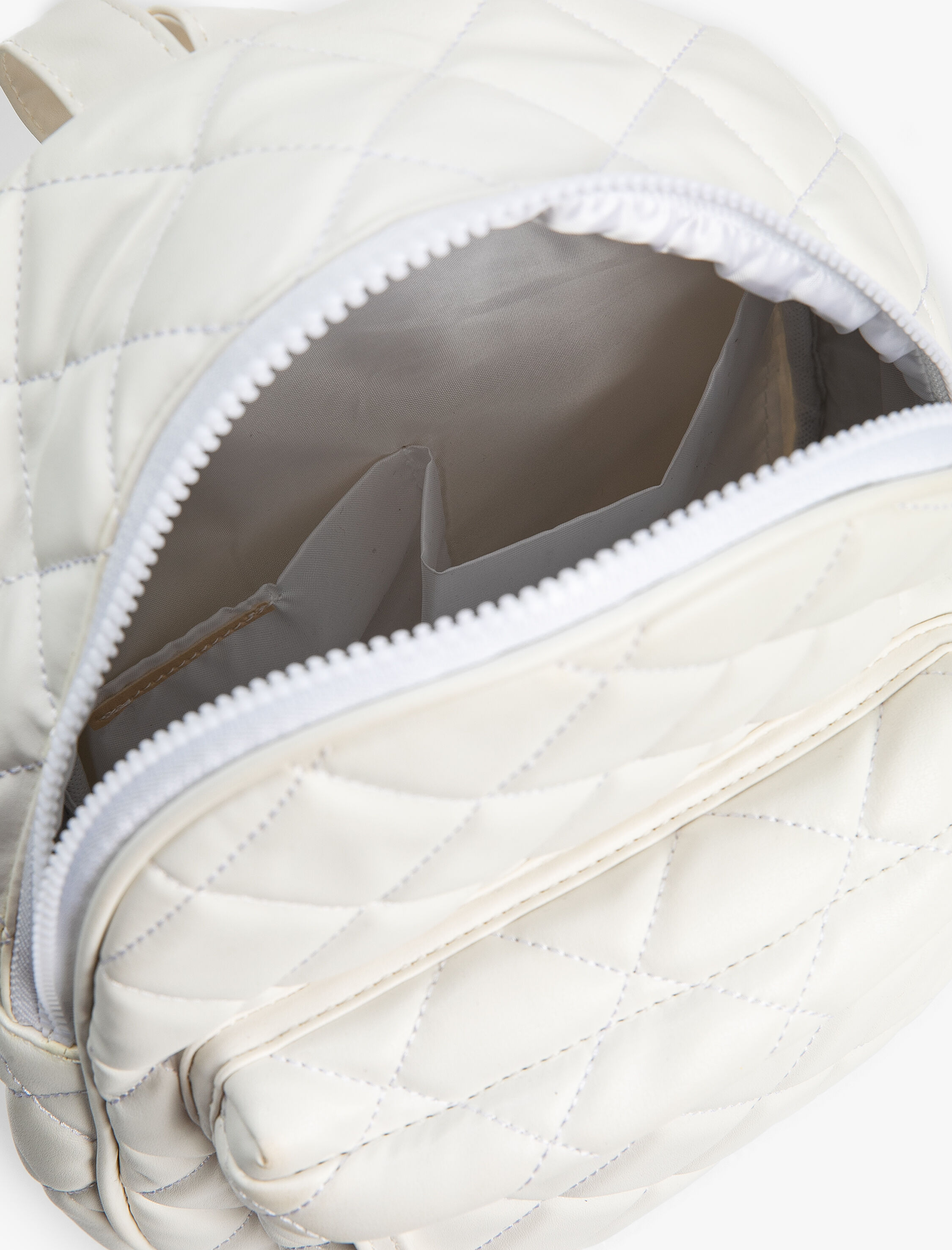  Kadın Kapitone Sırt Çantası Fermuarlı Ön Cepli