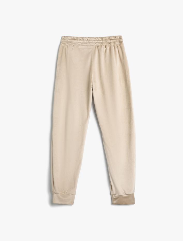  Kışlık Pijama Altı Yumuşak Dokulu Cepli