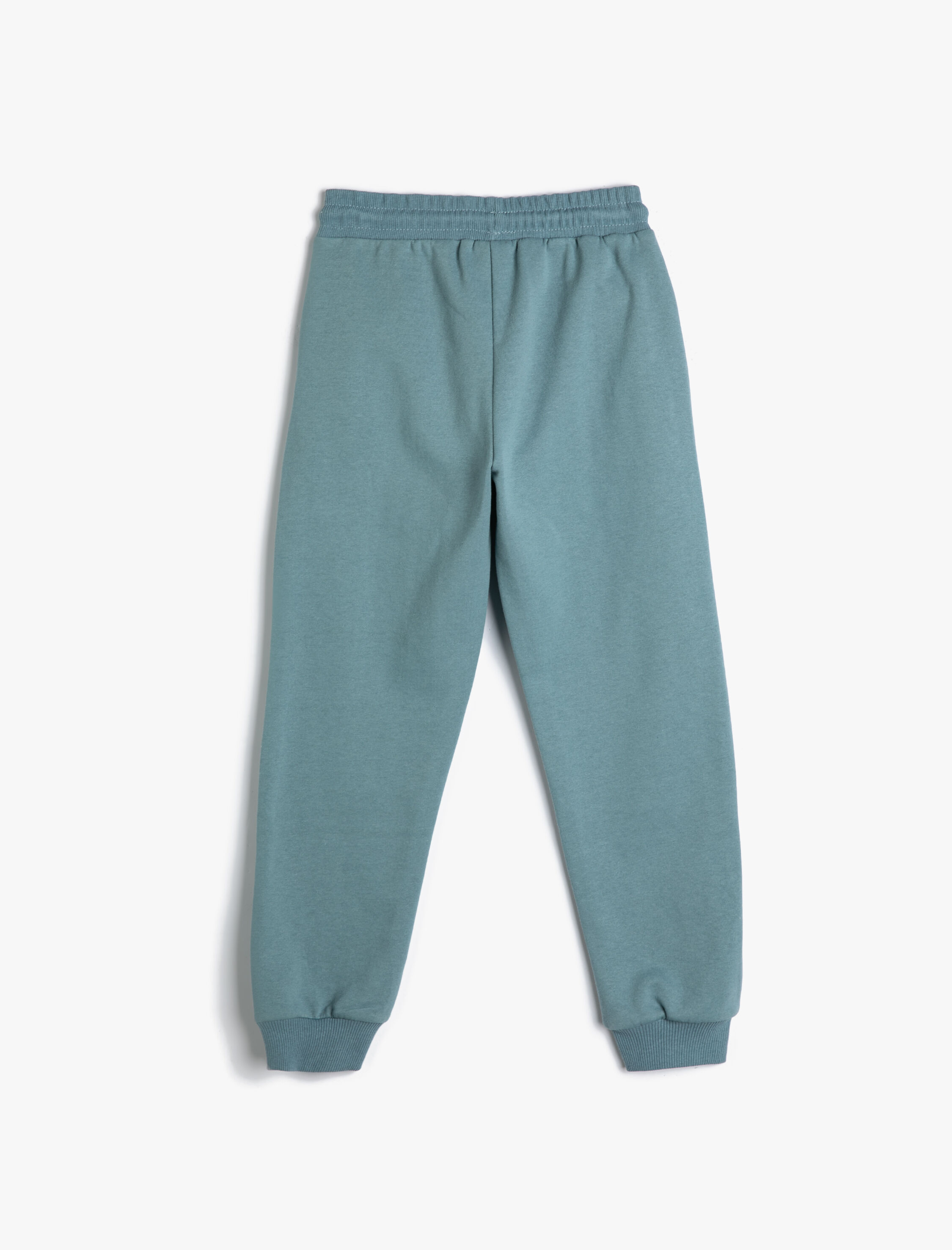 Erkek Çocuk Kolej Jogger Eşofman Altı Şardonlu Beli Bağlamalı Cepli