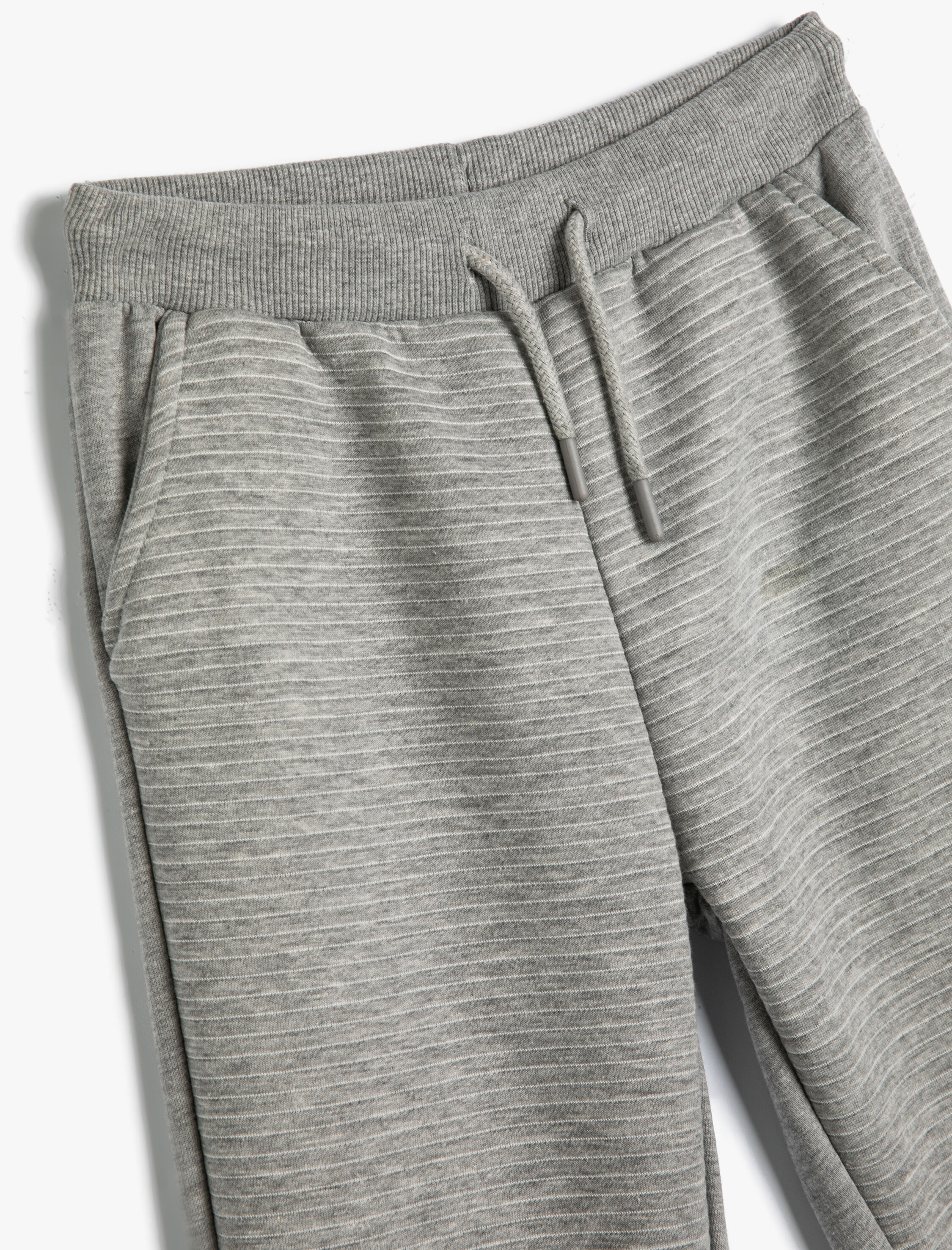  Erkek Çocuk Jogger Eşofman Altı Cepli Beli Bağlamalı Dokulu Pamuklu