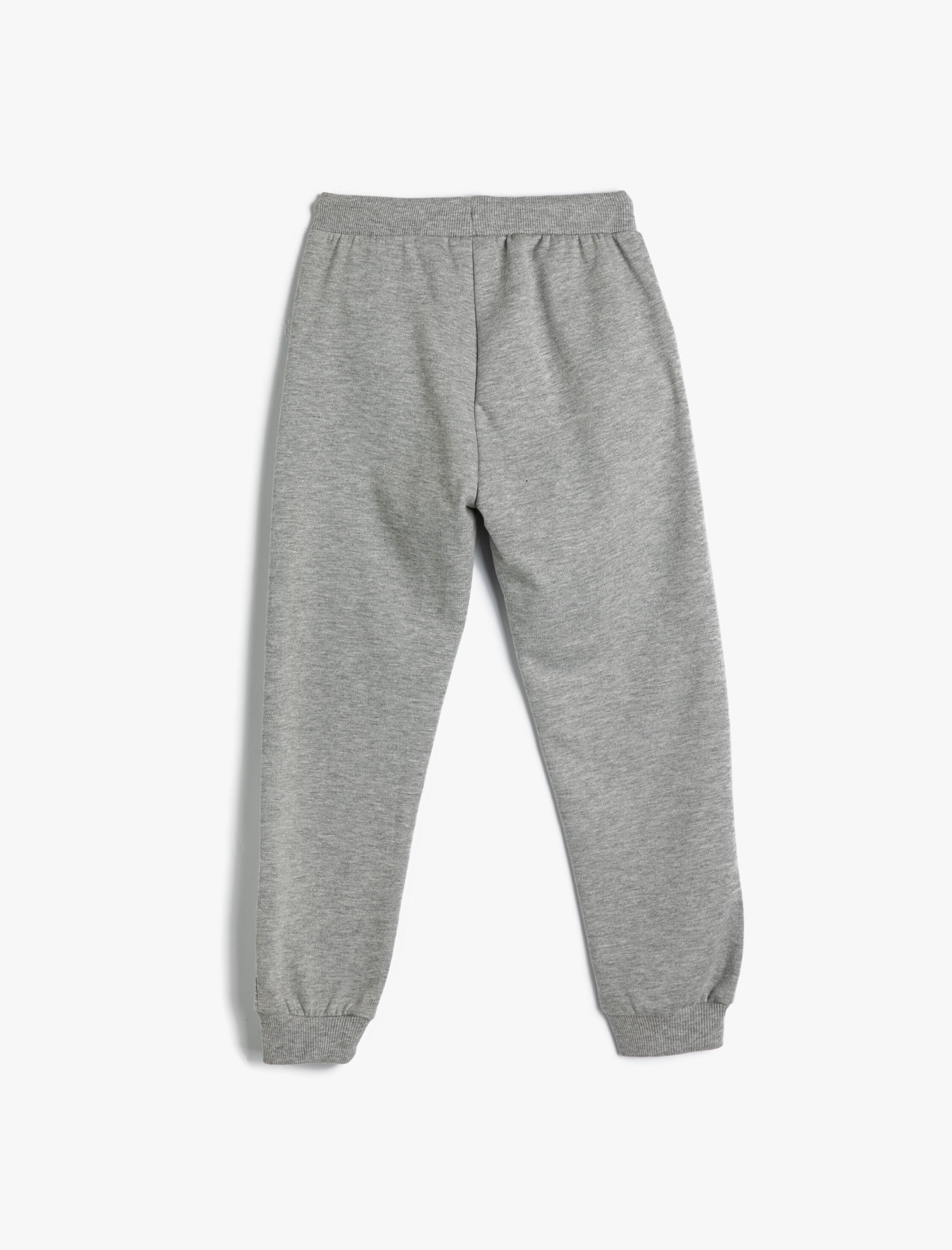  Erkek Çocuk Jogger Eşofman Altı Cepli Beli Bağlamalı Dokulu Pamuklu