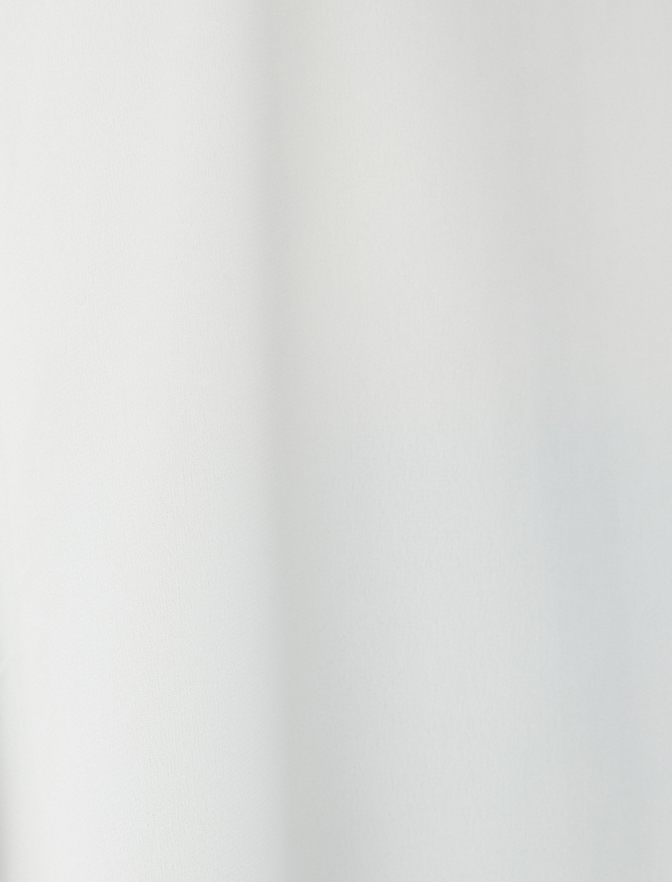 Şifon Bluz Balon Kollu Bisiklet Yaka