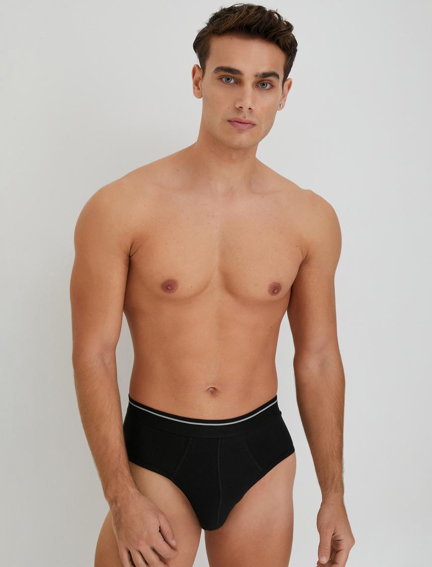   3'lü Slip Boxer Seti Çok Renkli