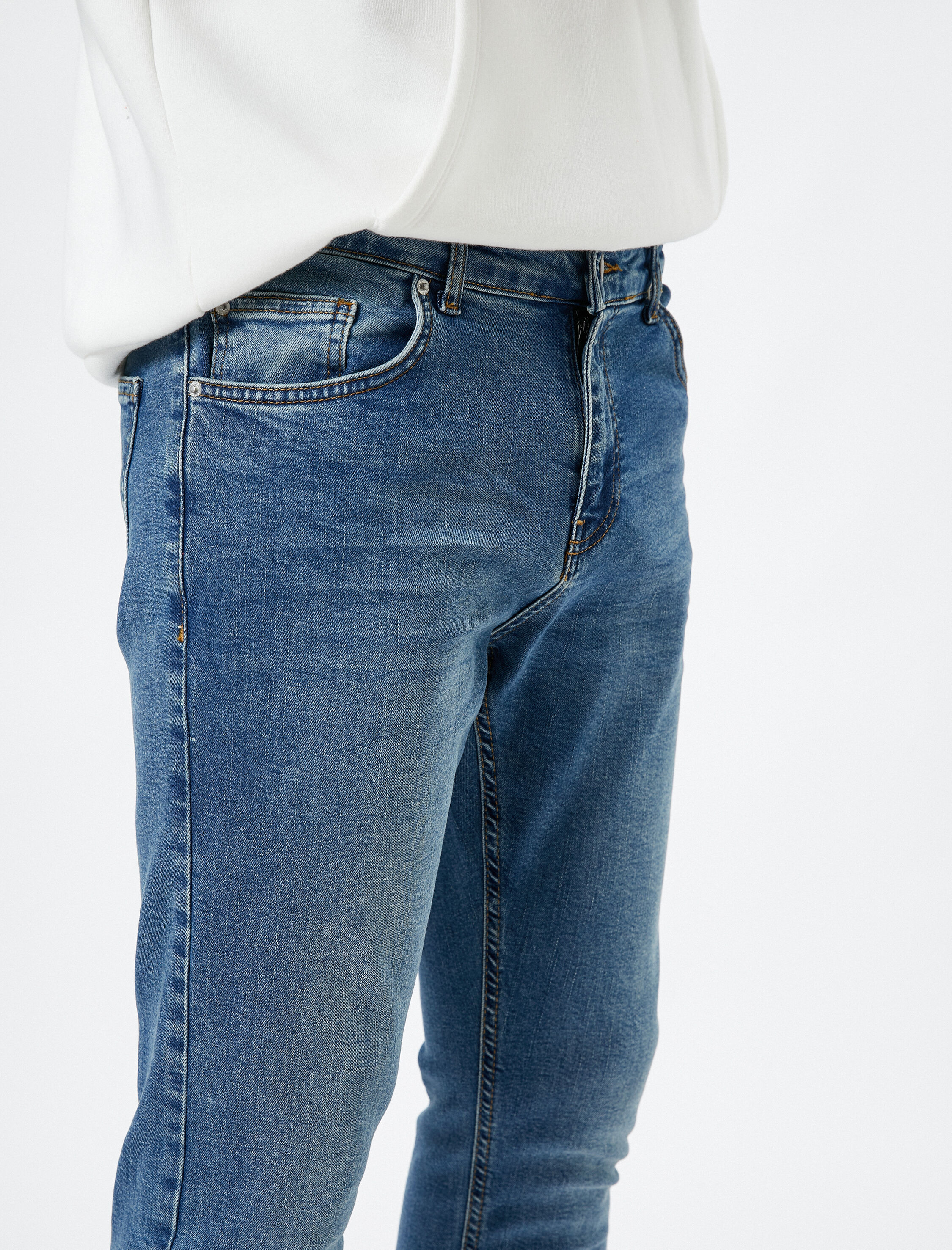   Skinny Fit Kot Pantolon - Michael Jean