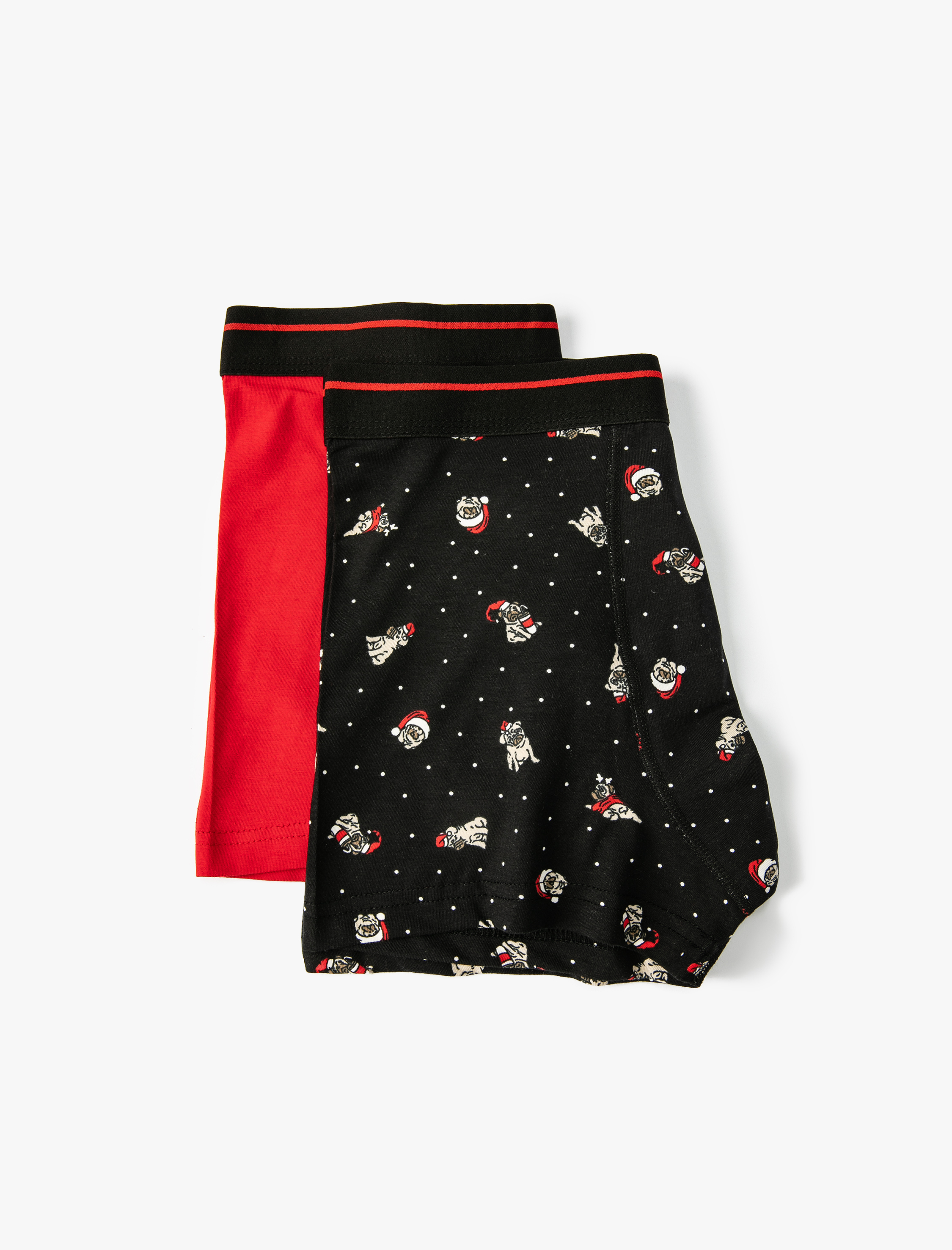   2'li Boxer Seti Yılbaşı Temalı Çok Renkli