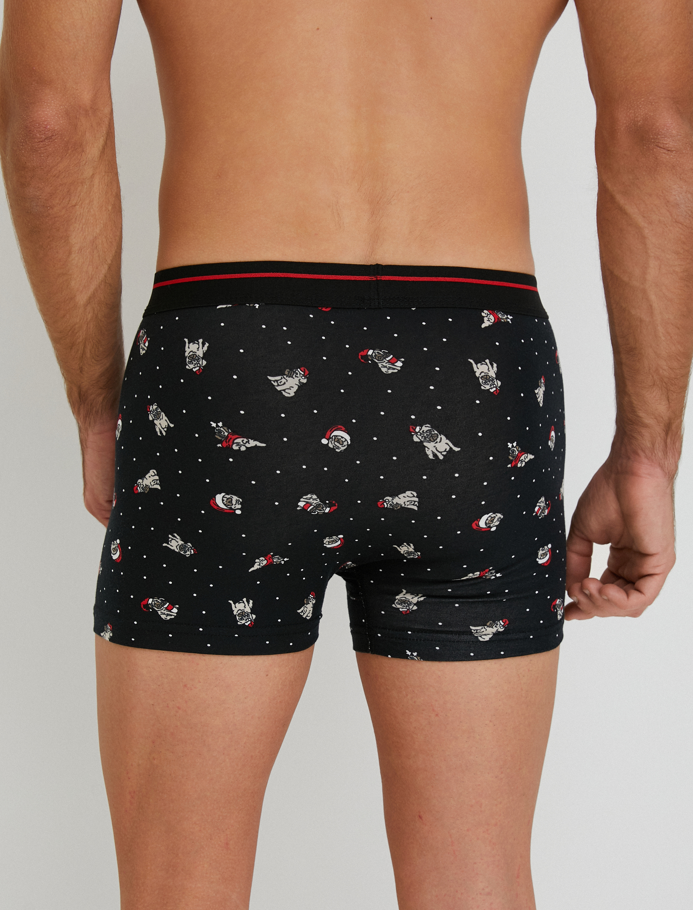   2'li Boxer Seti Yılbaşı Temalı Çok Renkli