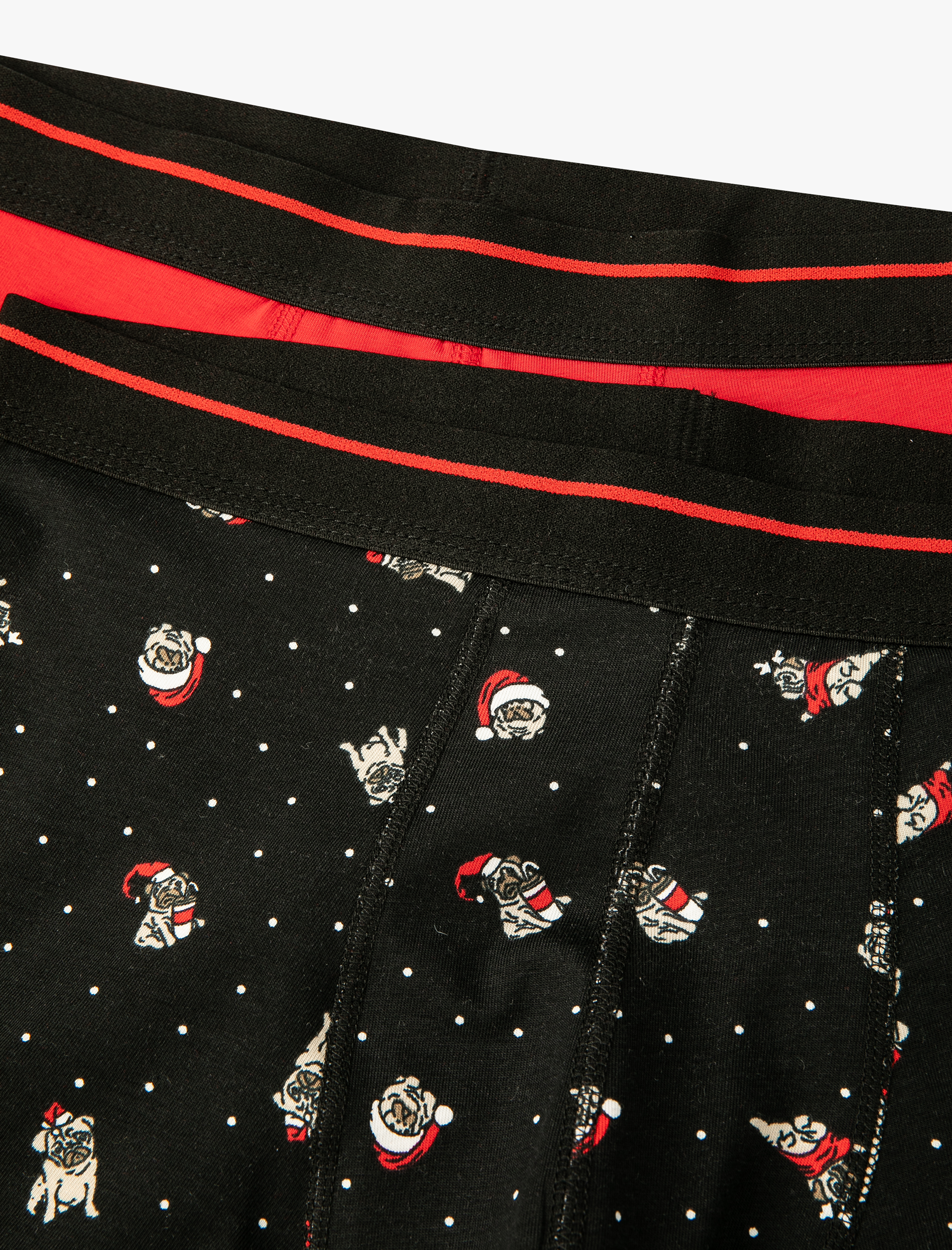   2'li Boxer Seti Yılbaşı Temalı Çok Renkli