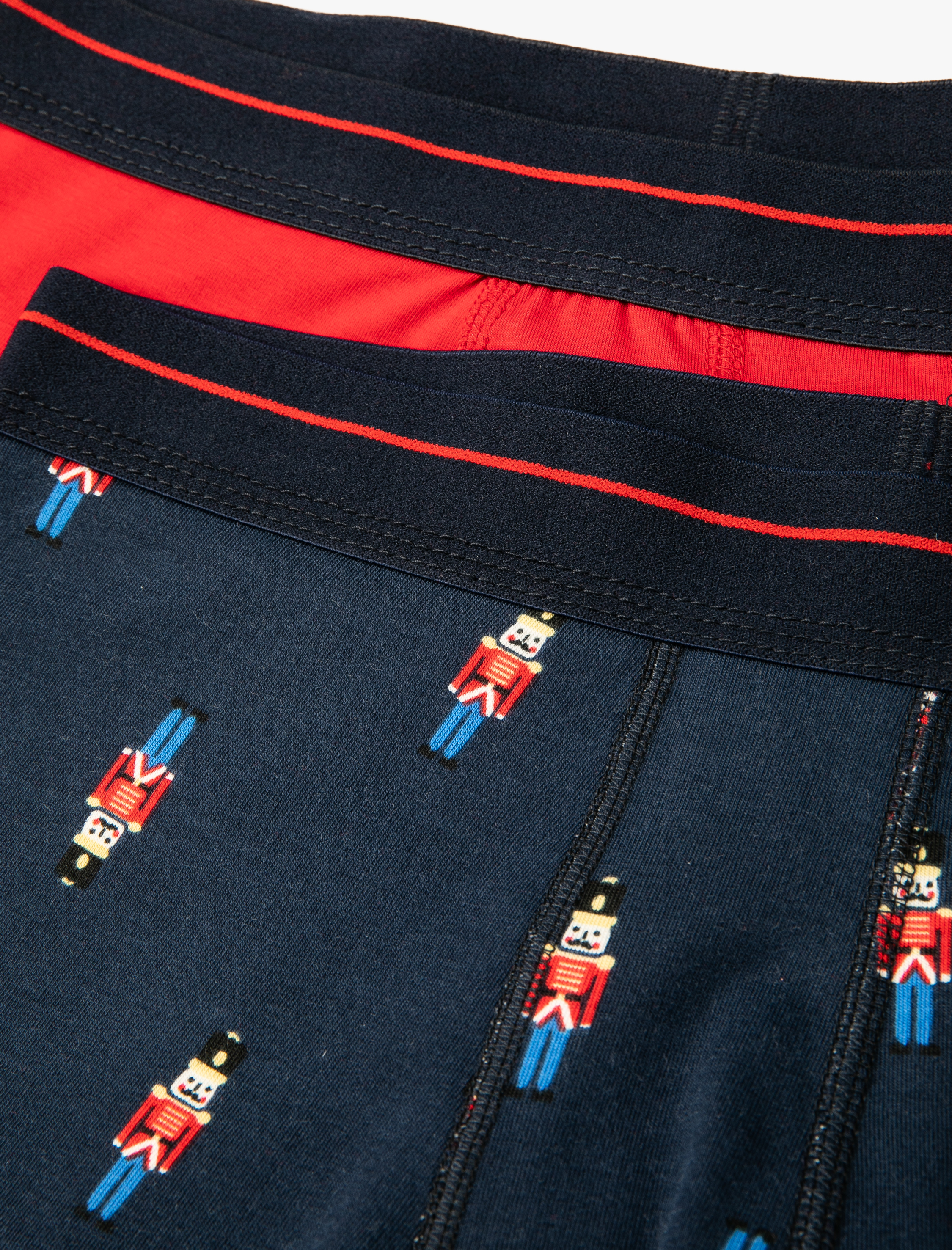   2'li Boxer Seti Yılbaşı Temalı Çok Renkli