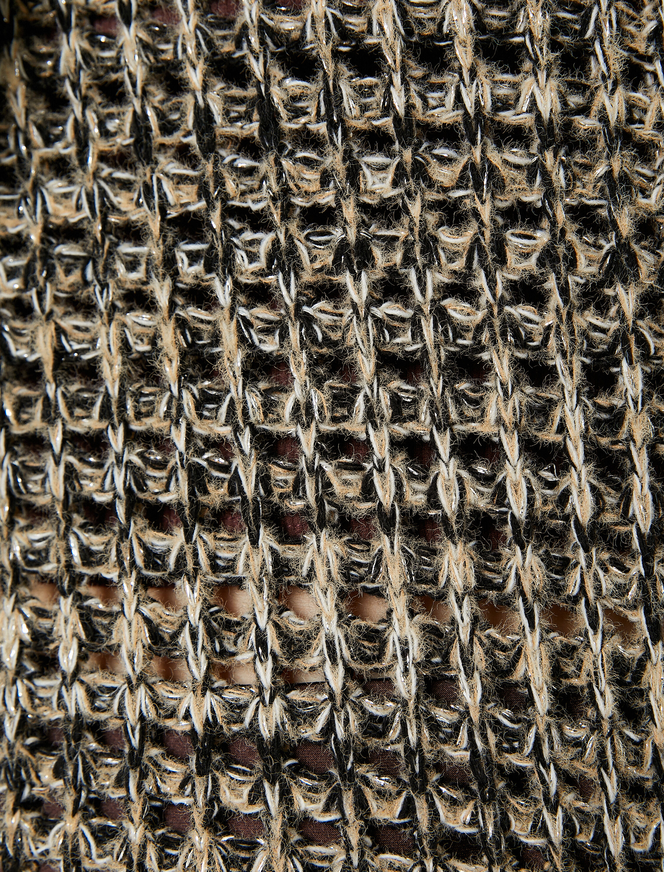   Koton X Şahika Ercümen - Kapüşonlu Ajurlu Örgü Kazak