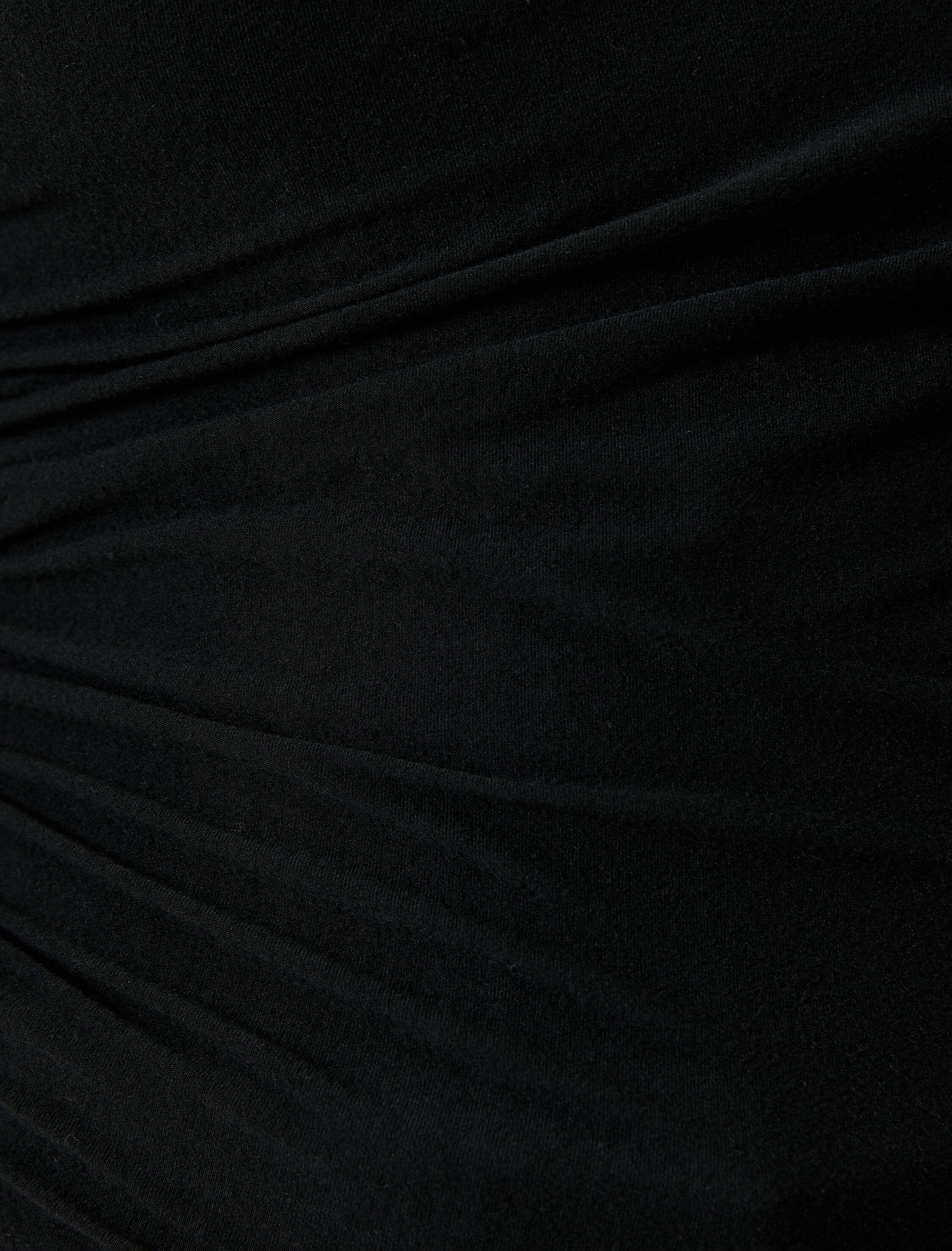   Uzun Kollu Tişört Anvelop V Yaka