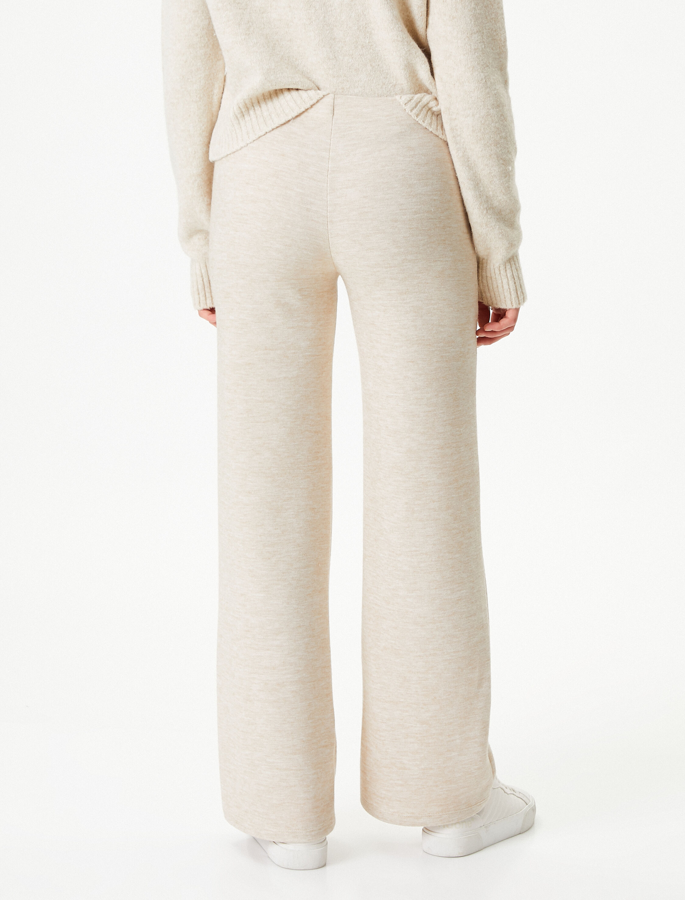 Triko Pantolon Bol Paça Normal Bel