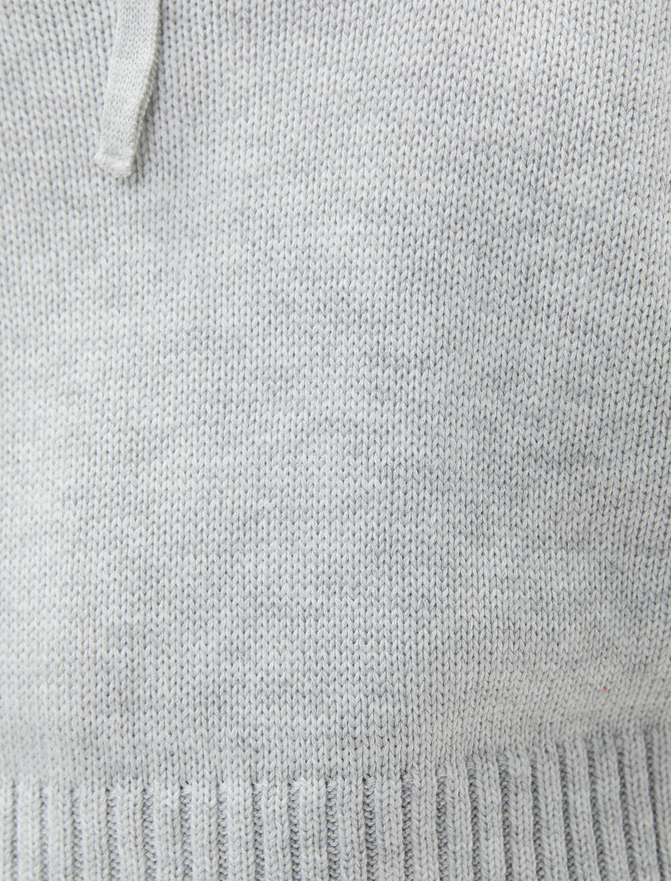   Crop Süveter Dik Yaka Yarım Fermuarlı Kolsuz Örgü