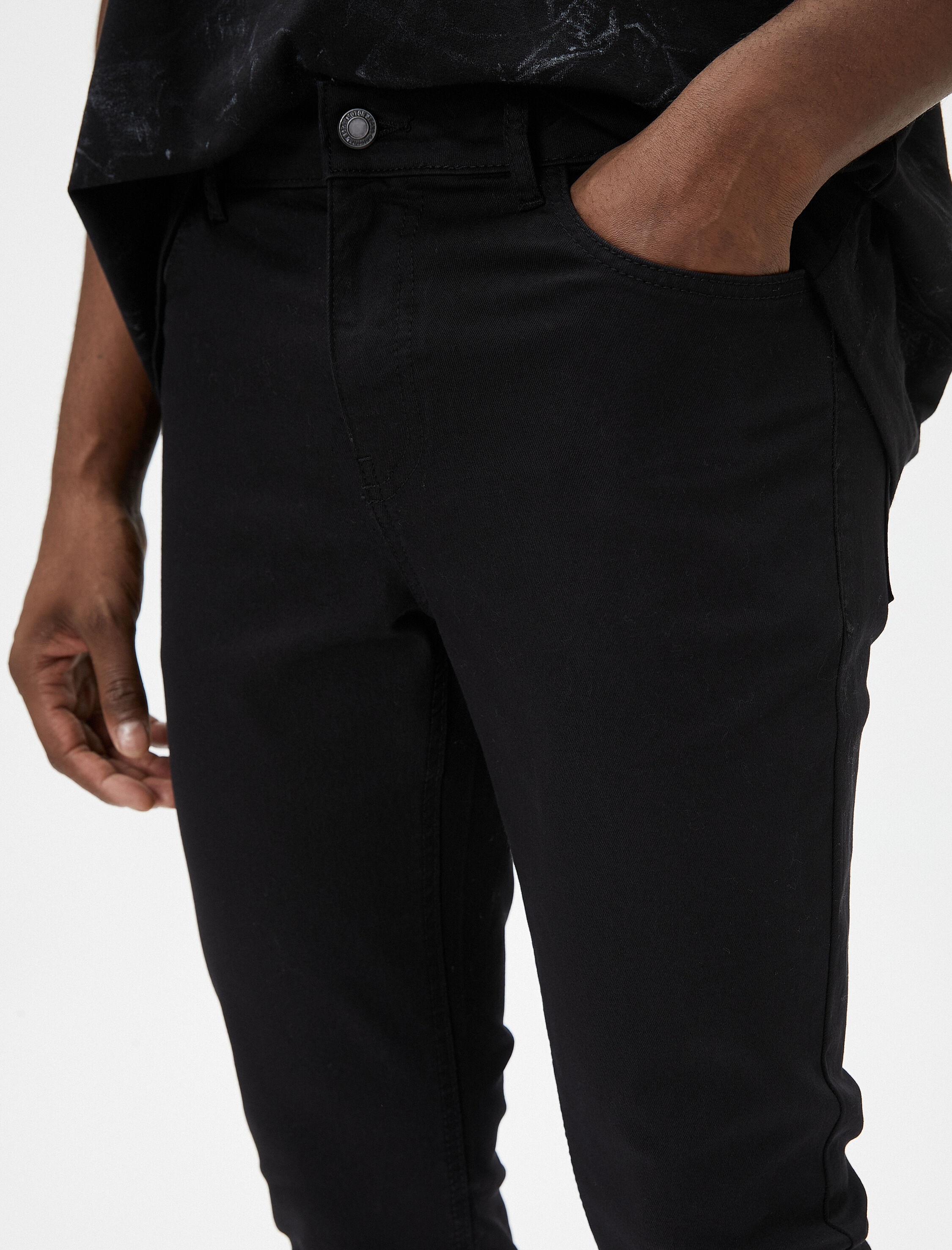   Super Skinny Fit Kot Pantolon - Justin Jean