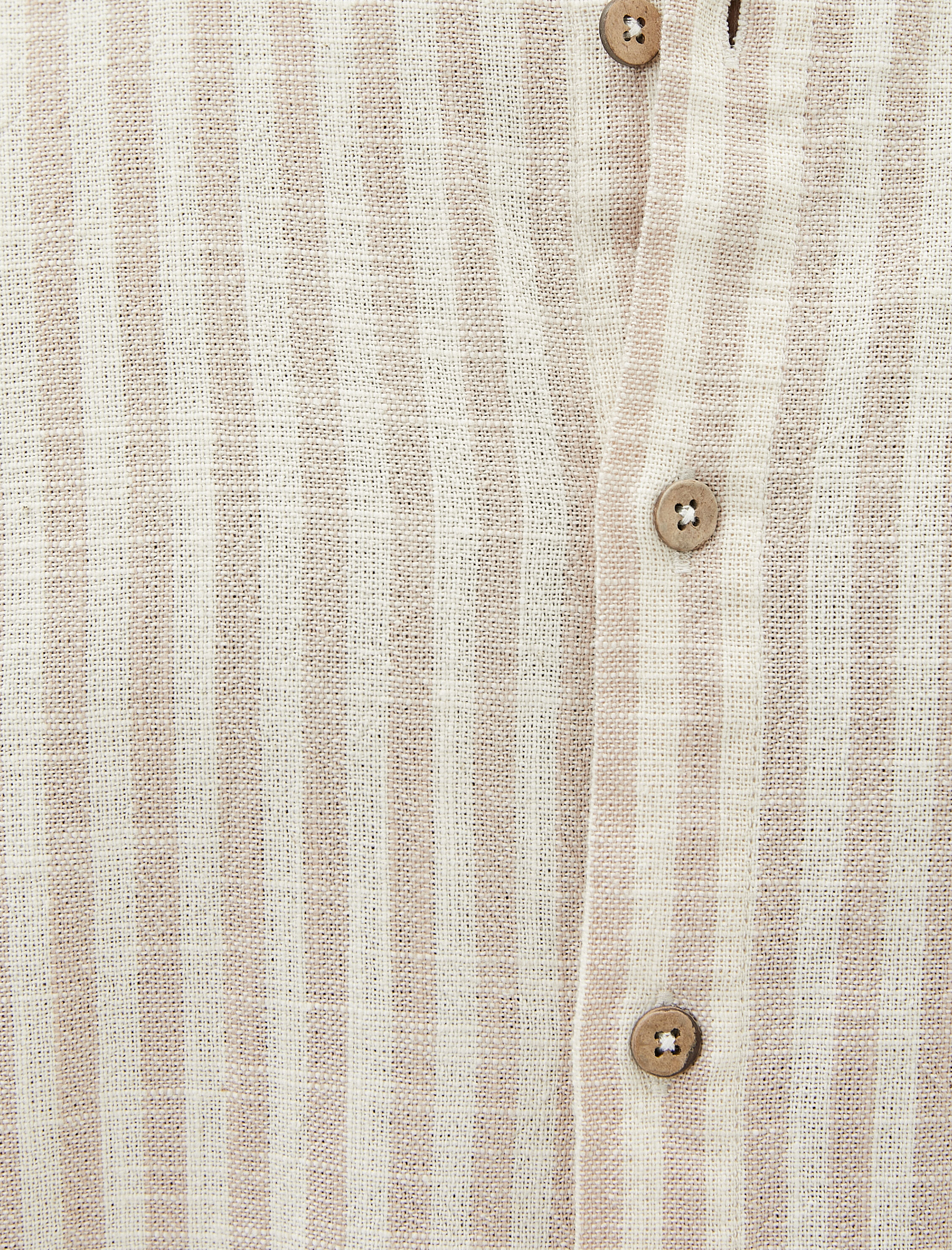 Hakim Yaka Gömlek Düğmeli Kıvrılabilir Kol Detaylı Pamuklu Regular Fit