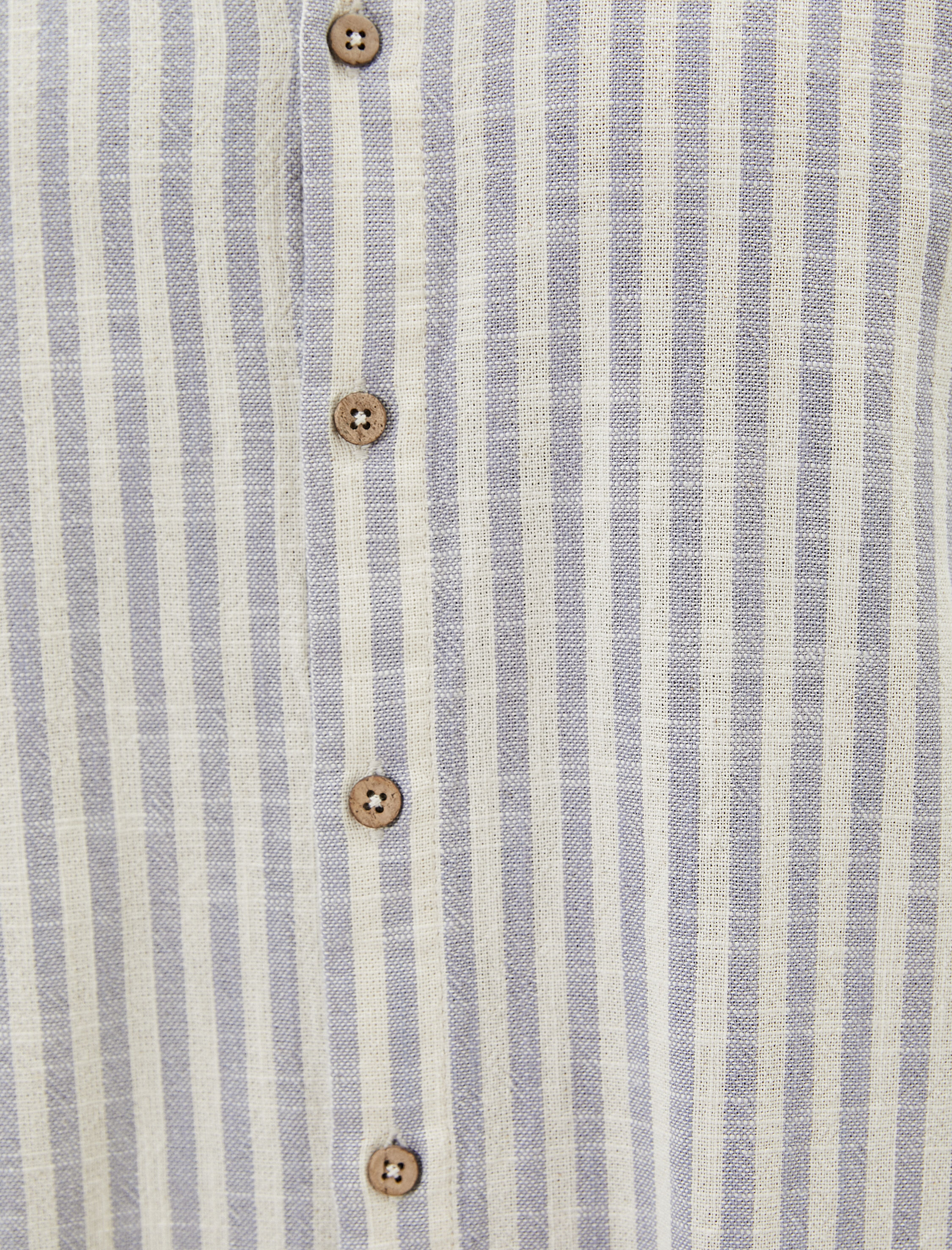 Hakim Yaka Gömlek Düğmeli Kıvrılabilir Kol Detaylı Pamuklu Regular Fit