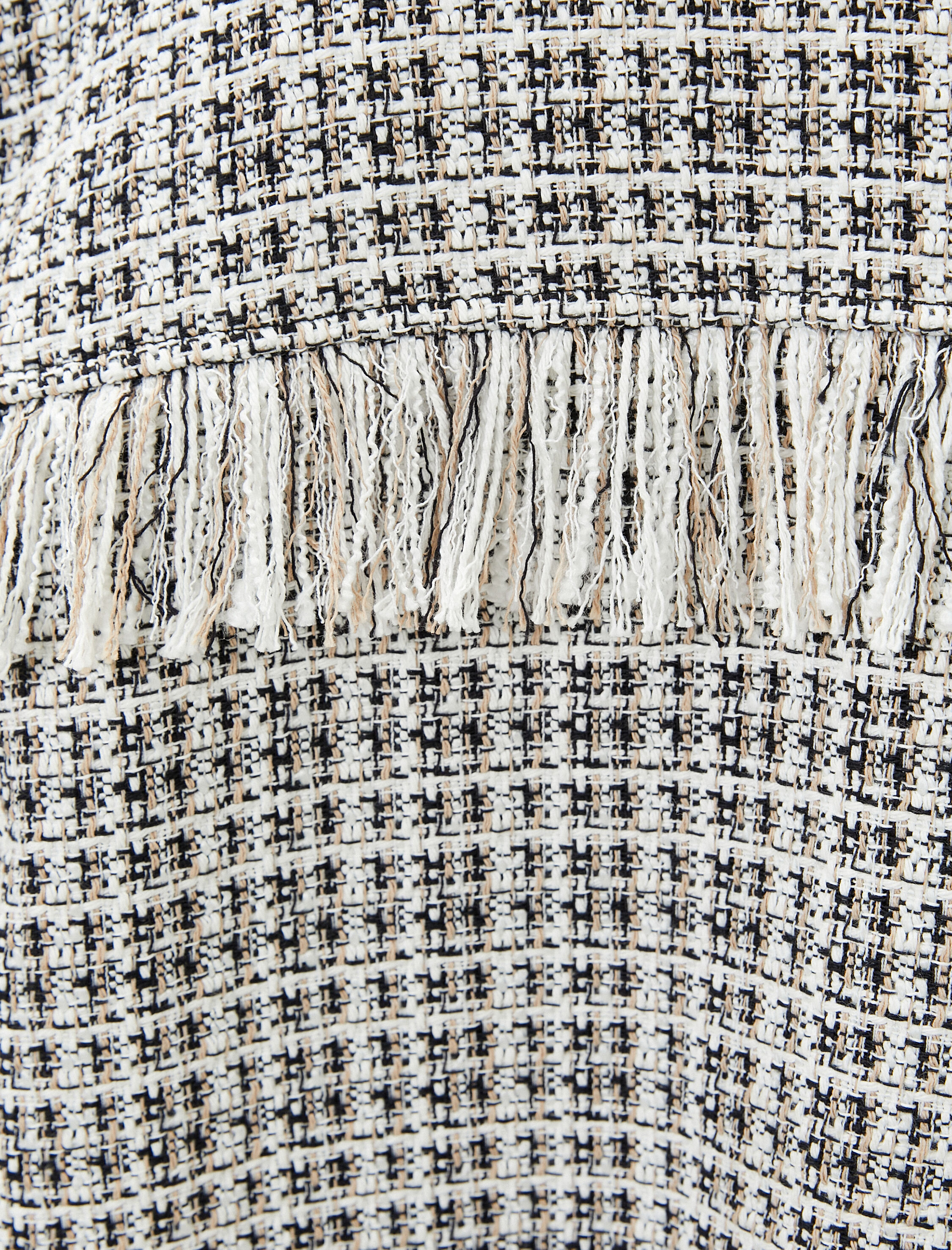 Tüvit Gömlek Ceket Püsküllü Kapaklı Cep Detaylı Çıtçıt Düğmeli