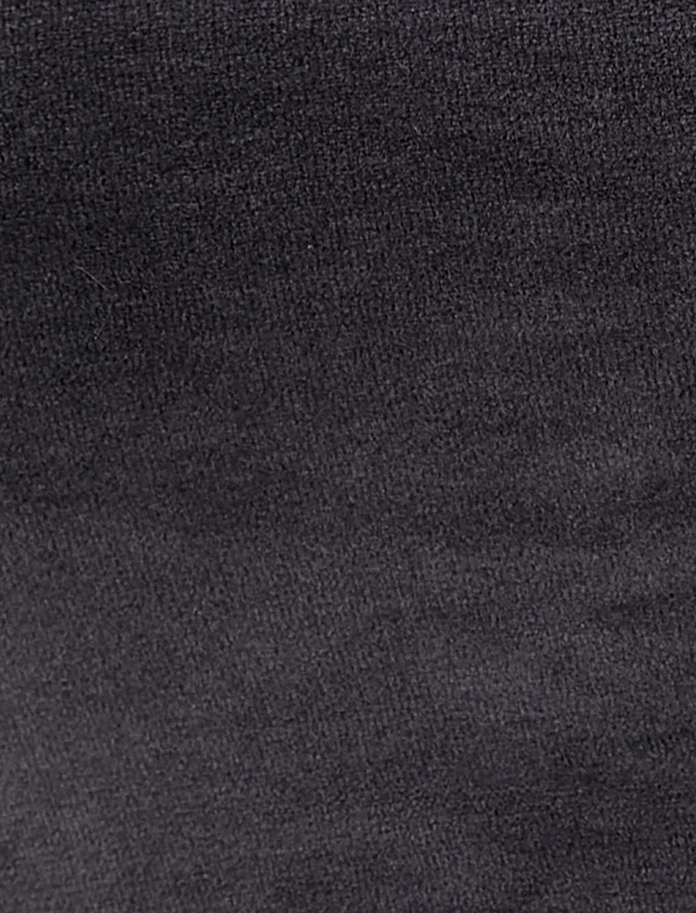   Kadife Pijama Üstü Crop U Yaka Yumuşak Dokulu