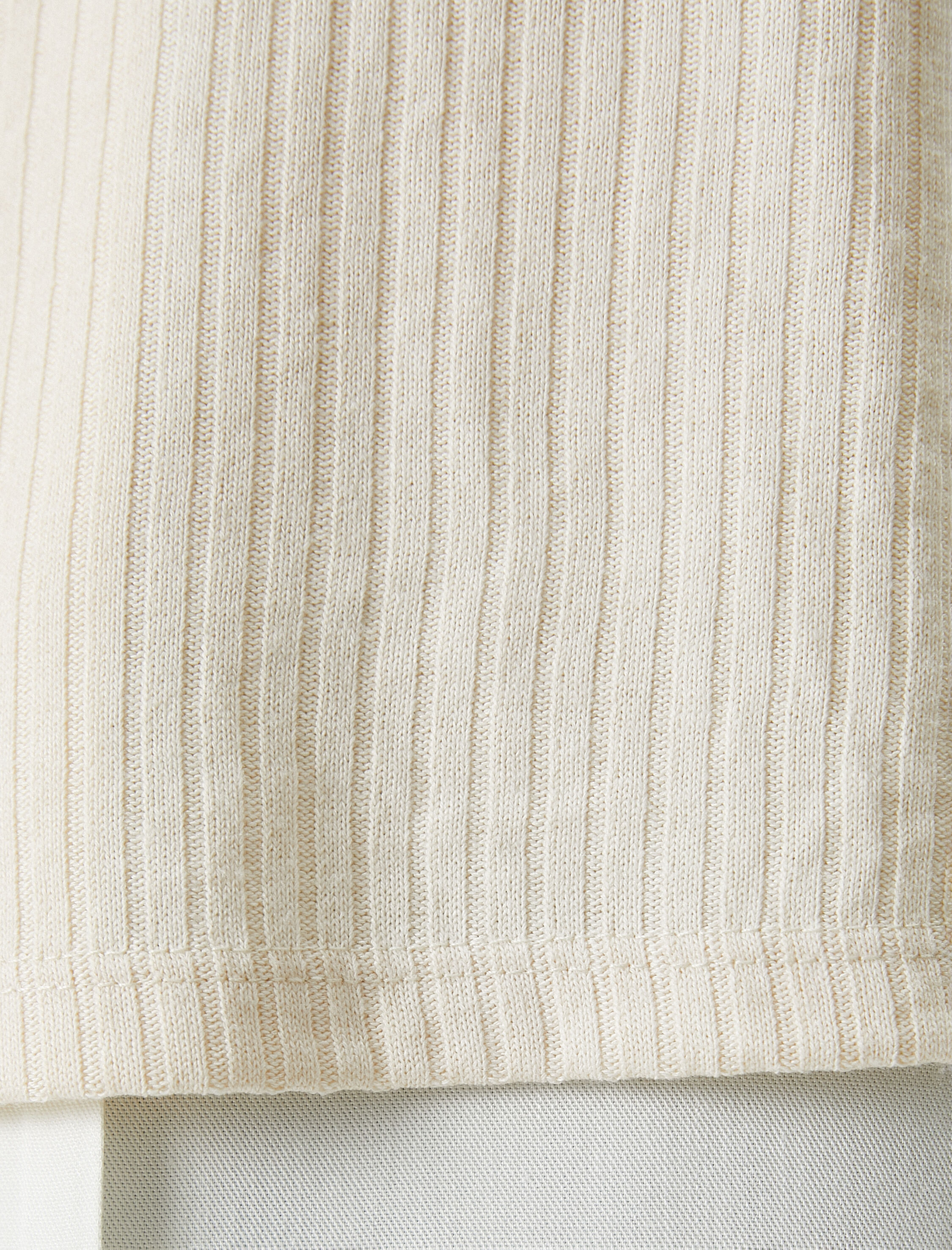   Çift Parça Görünümlü Bluz Uzun Kollu Bisiklet Yaka