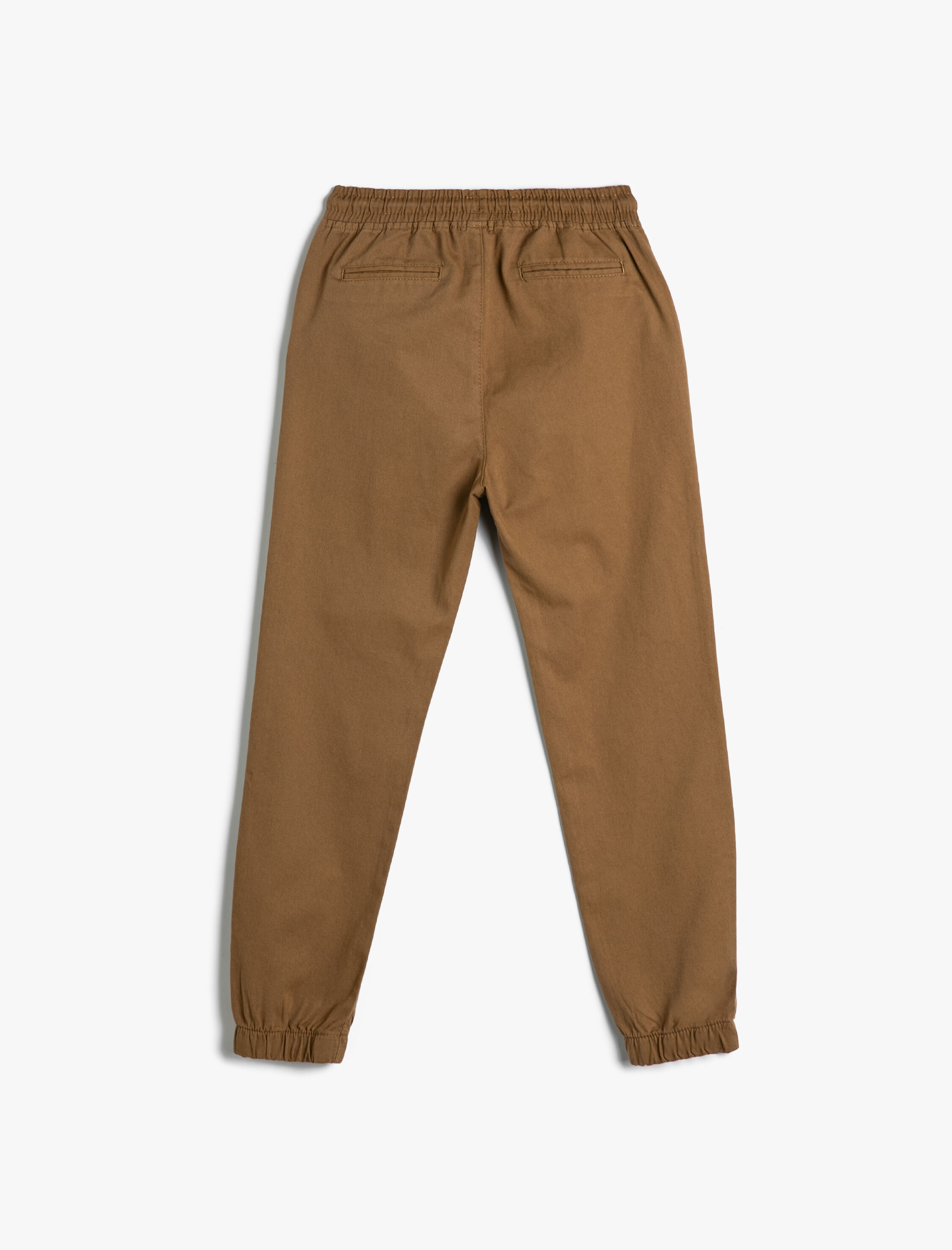  Erkek Çocuk Jogger Pantolon Cepli Pamuklu Beli Lastikli