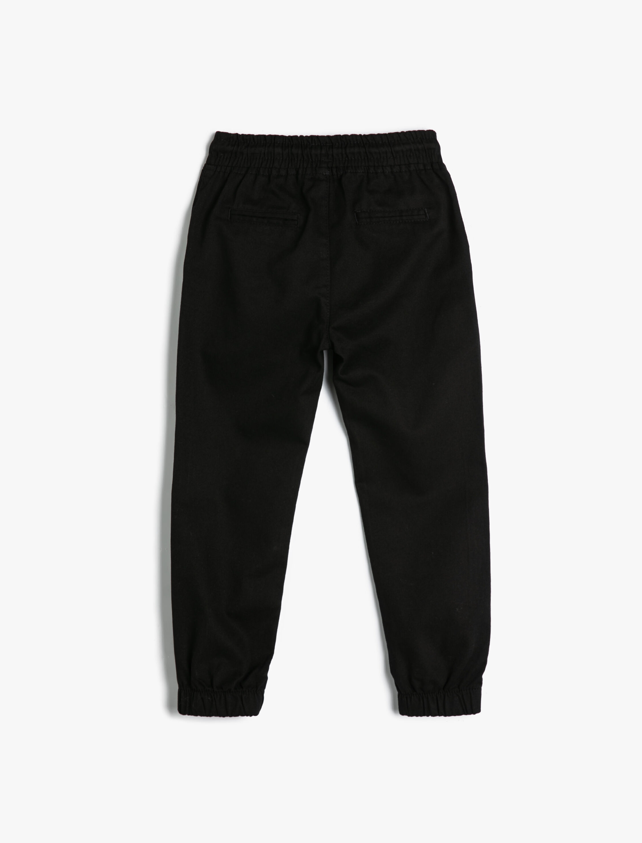  Erkek Çocuk Jogger Pantolon Cepli Pamuklu Beli Lastikli