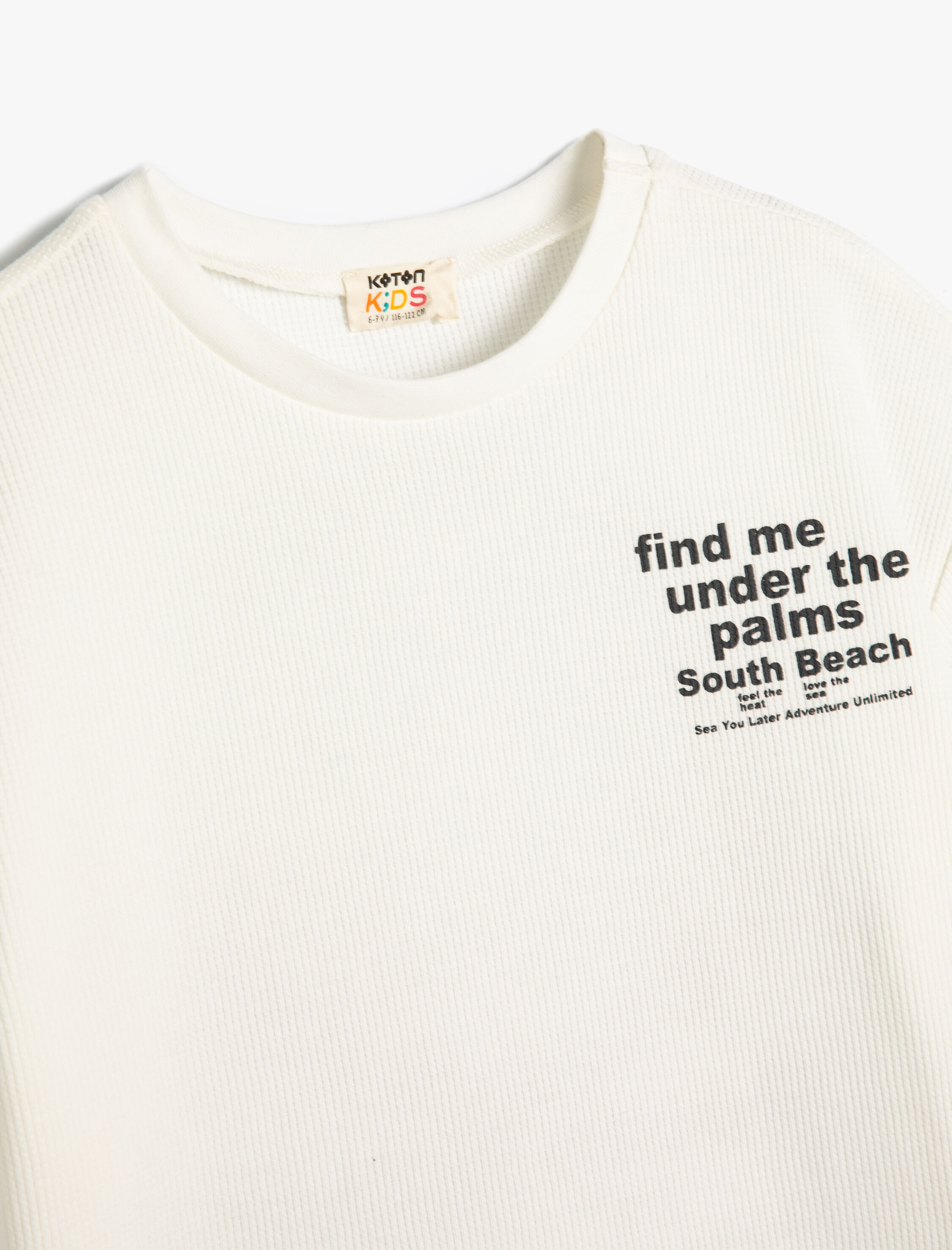  Erkek Çocuk Tişört Slogan Baskılı Kısa Kollu Bisiklet Yaka Pamuklu