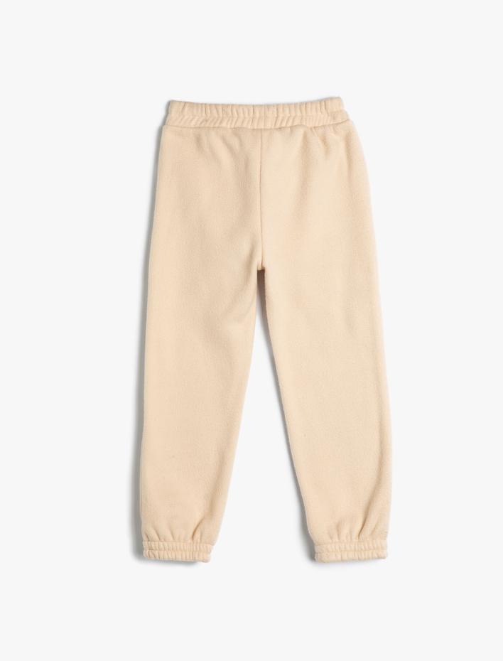 Kız Bebek Basic Jogger Eşofman Altı Beli Lastikli