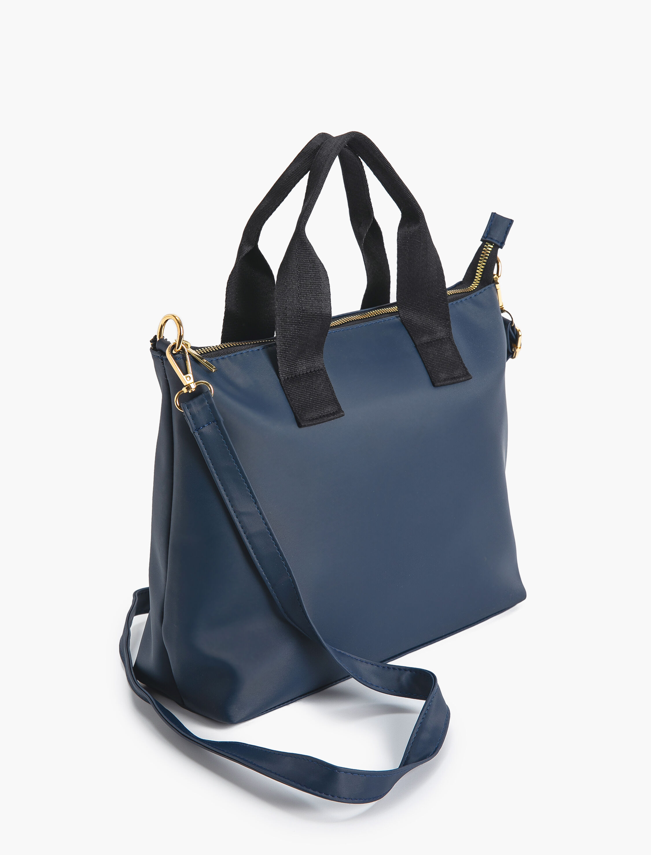  Kadın Tote Çanta Suni Deri Askılı Fermuarlı