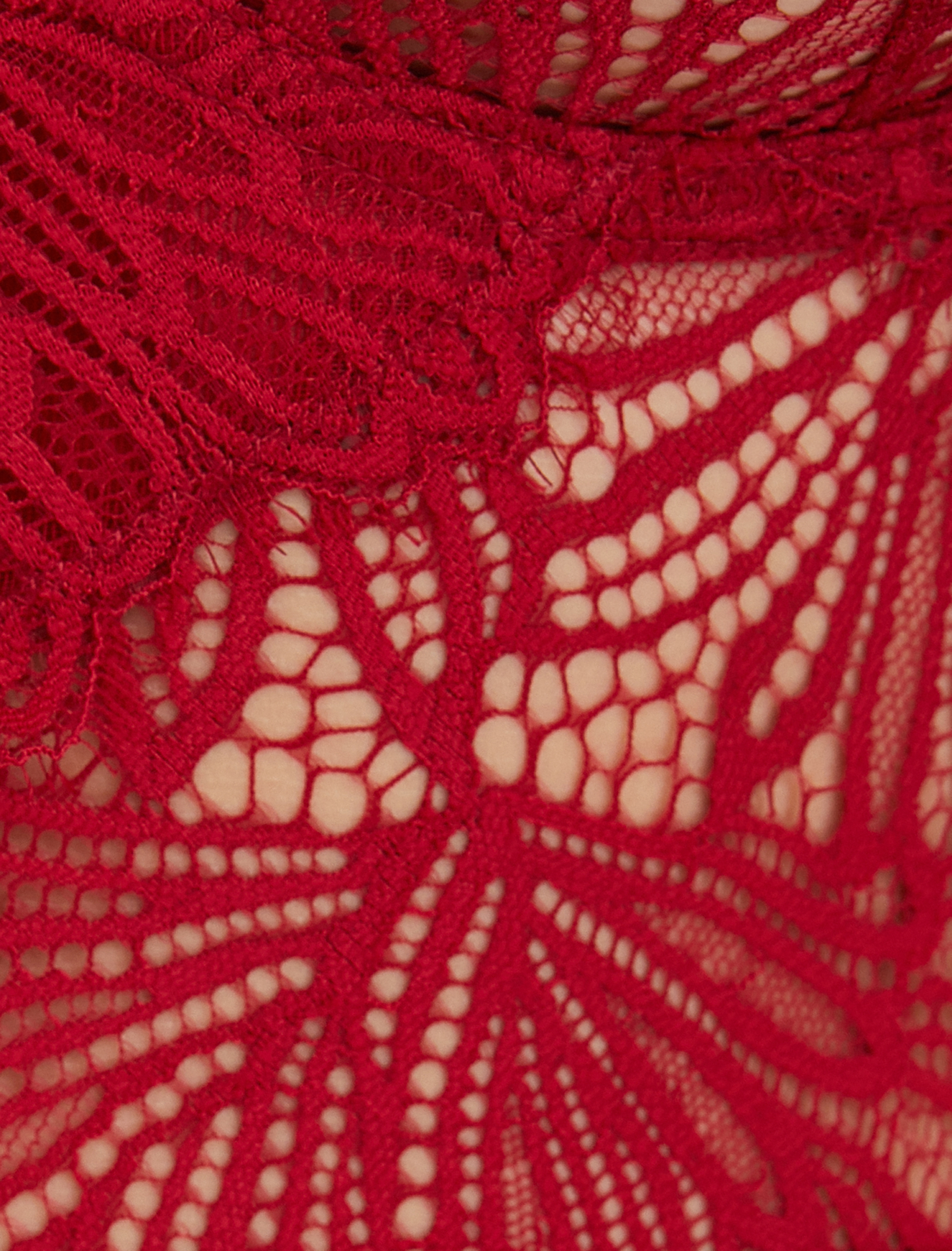   Dantelli Bodysuit Balenli İnce Askılı