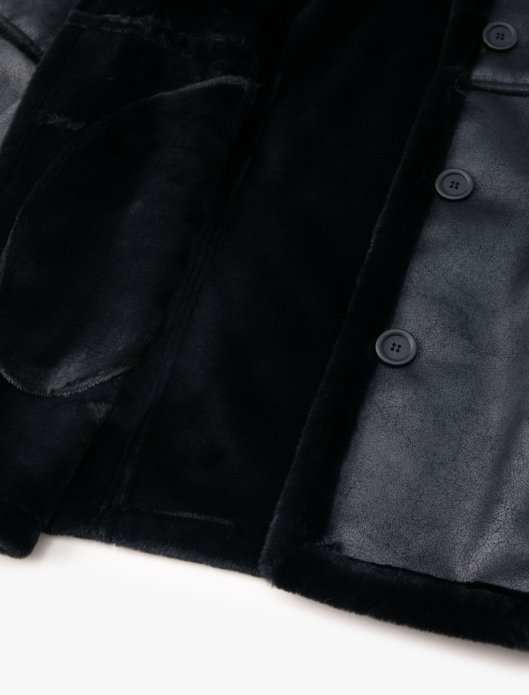   Melis Ağazat X Koton - Suni Kürklü Suni Deri Mont