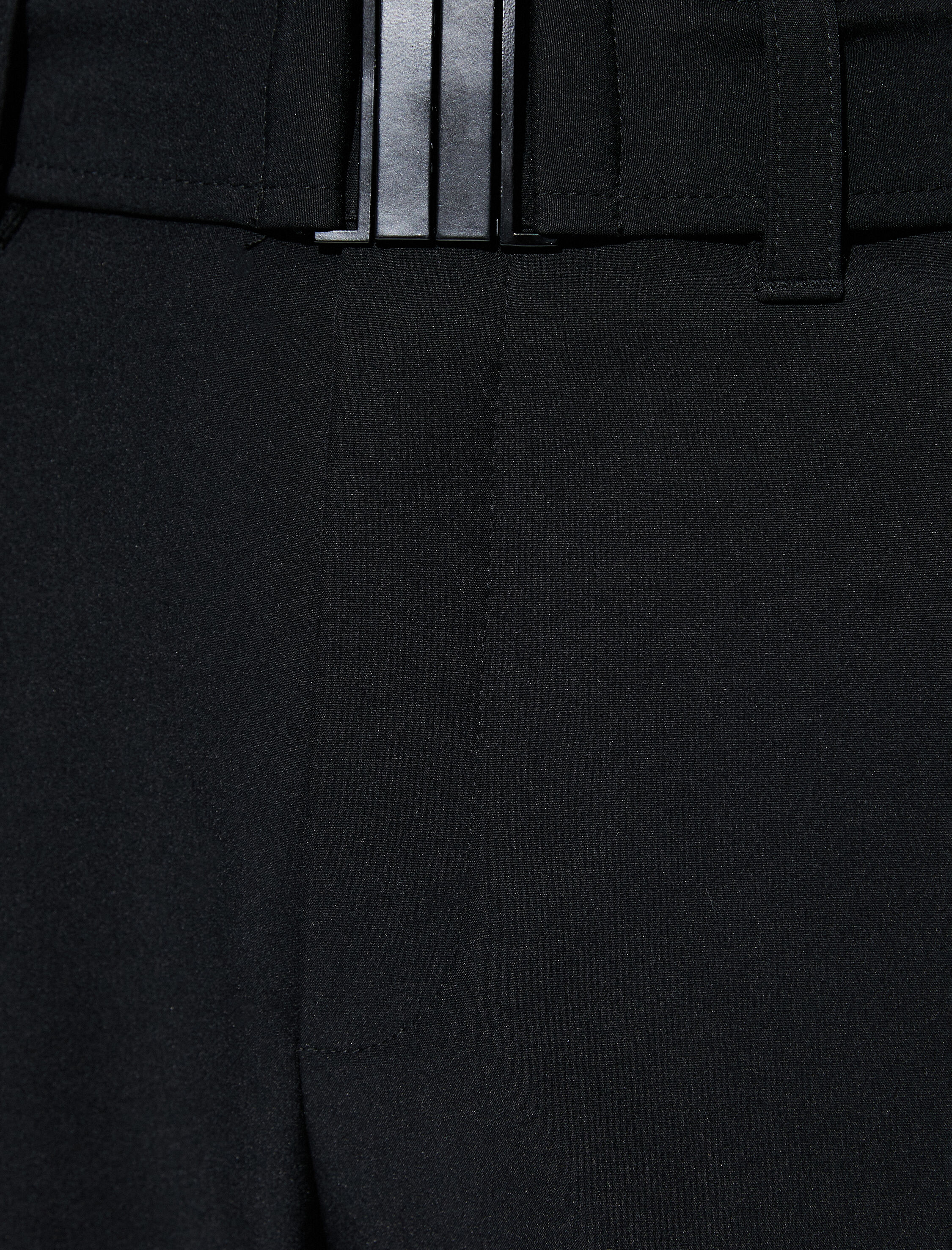   Kayak Pantolonu Kemer Detaylı Cepli