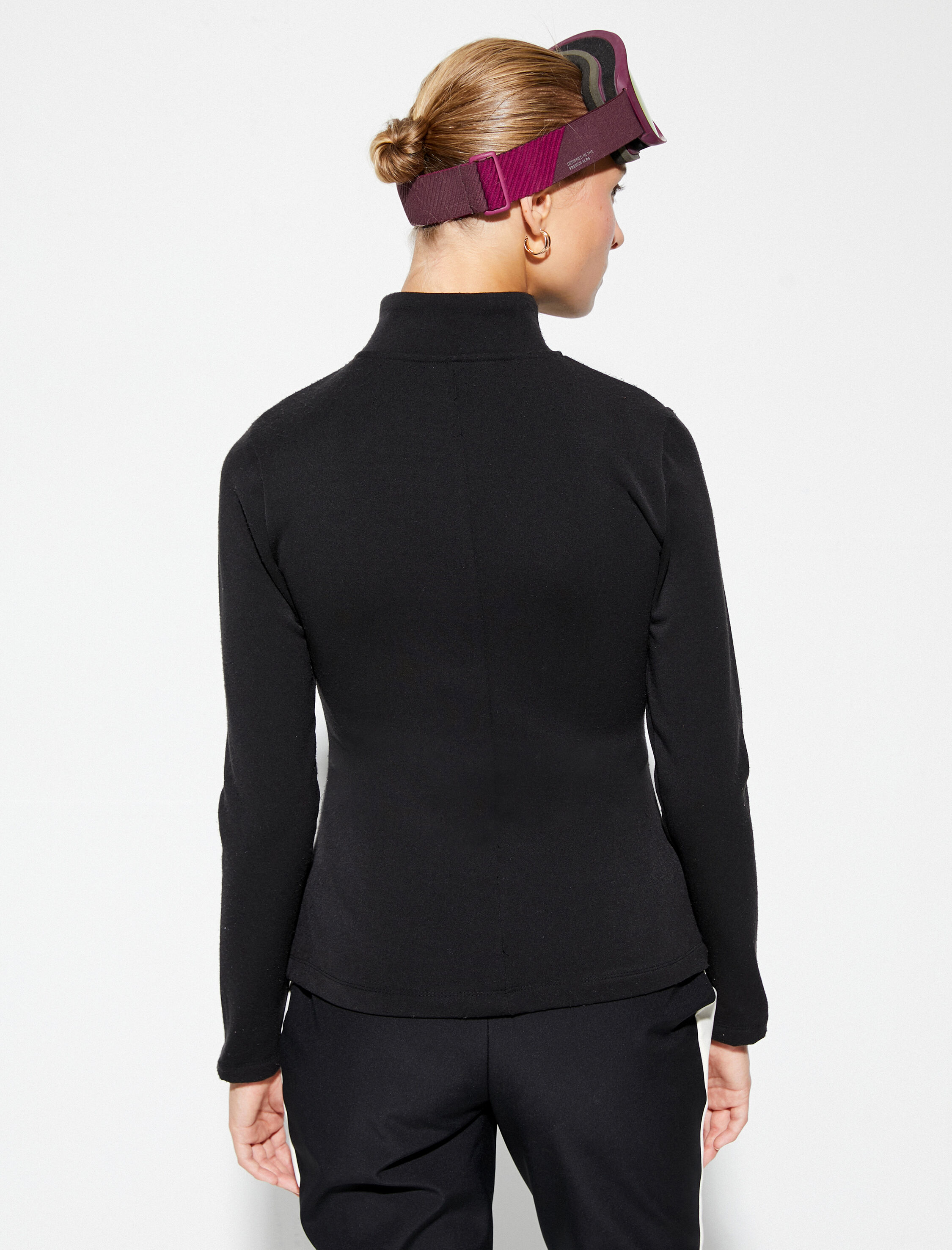   Polar Hırka Fermuarlı Cepli Dik Yaka