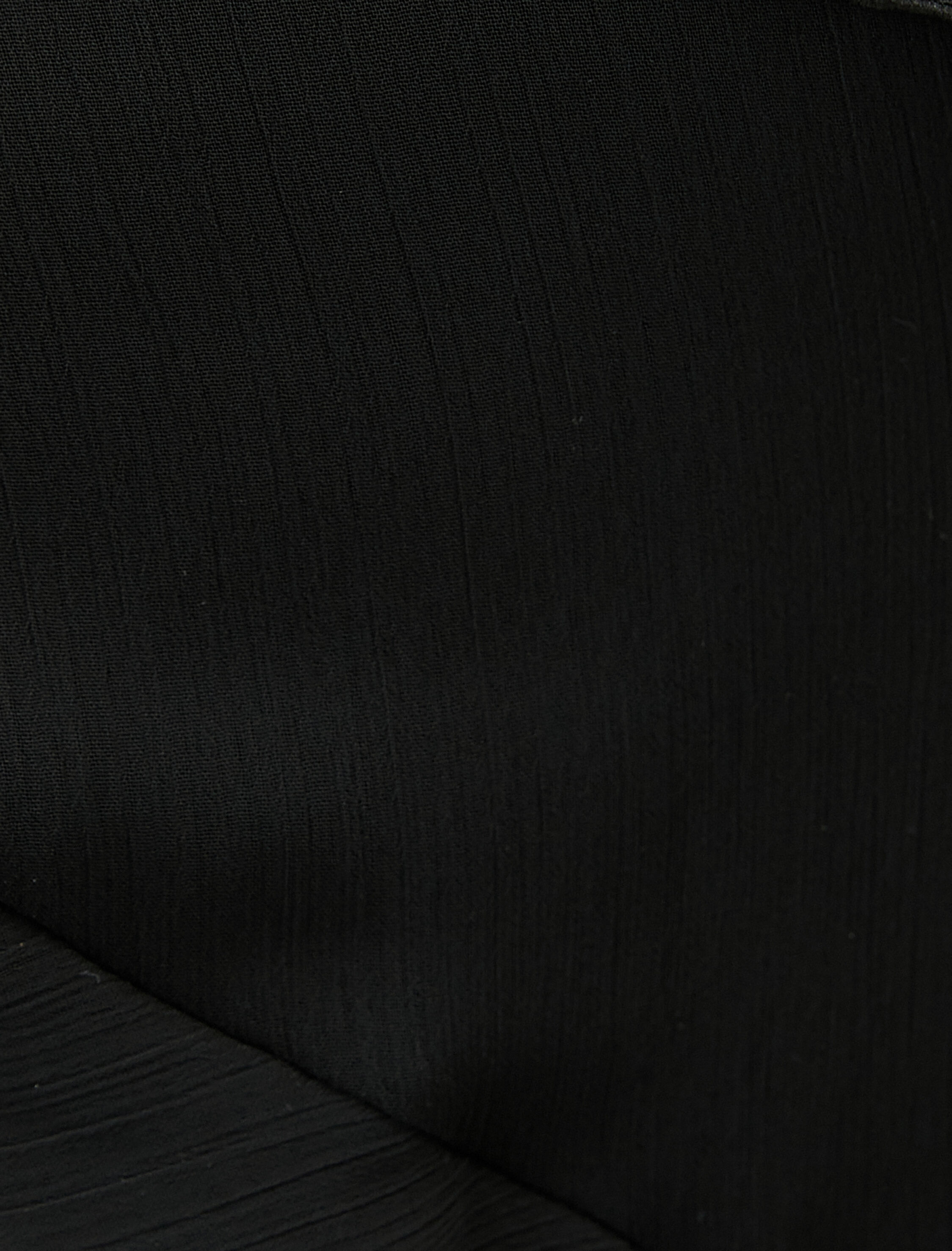 Tül Midi Etek Asimetrik Kesim Fırfırlı Astarlı