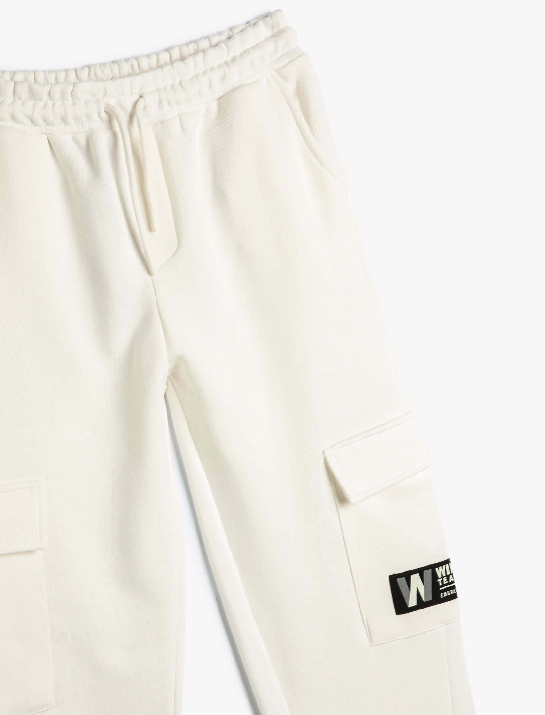  Erkek Çocuk Basic Jogger Eşofman Altı Cep Detaylı Beli Bağlamalı