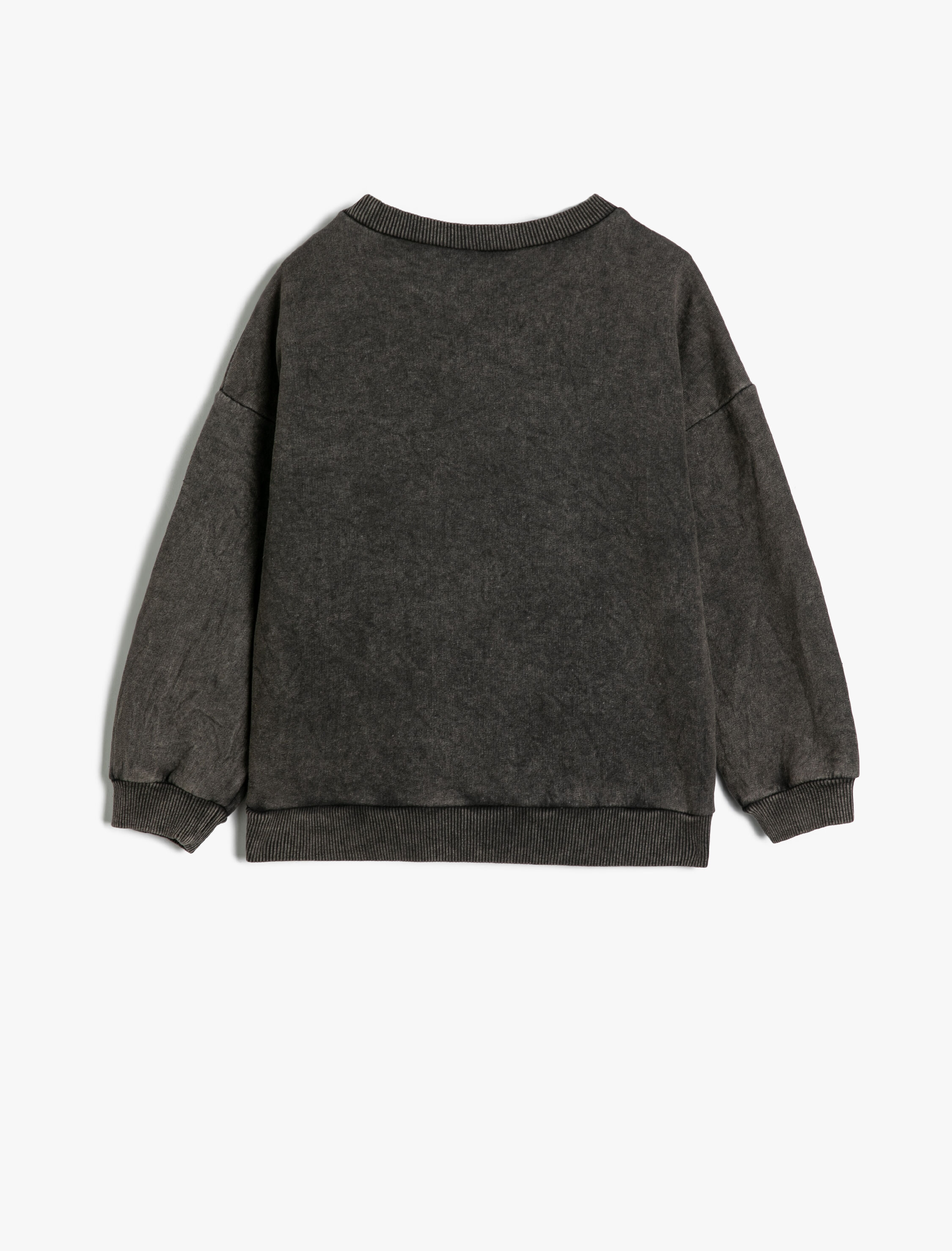  Kız Çocuk Powerpuff Girls Sweatshirt Lisanslı Uzun Kollu Bisiklet Yaka Şardonlu