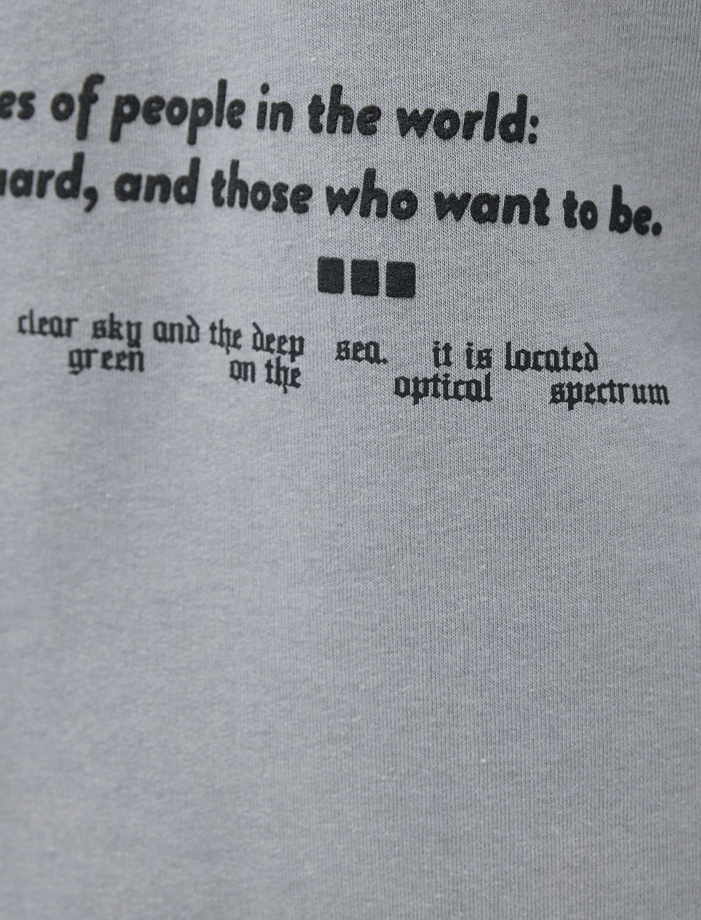   Arkası Baskılı Sweatshirt Kapşonlu Sloganlı Uzun Kollu Şardonlu