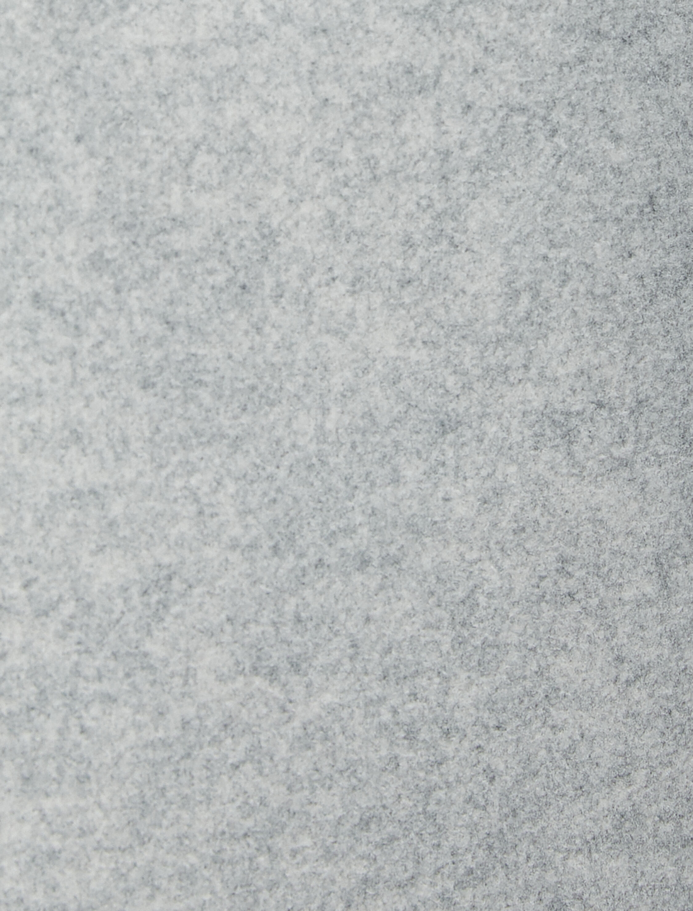   Uzun Kaşe Kaban Beli Kuşaklı Kruvaze Düğmeli Cepli