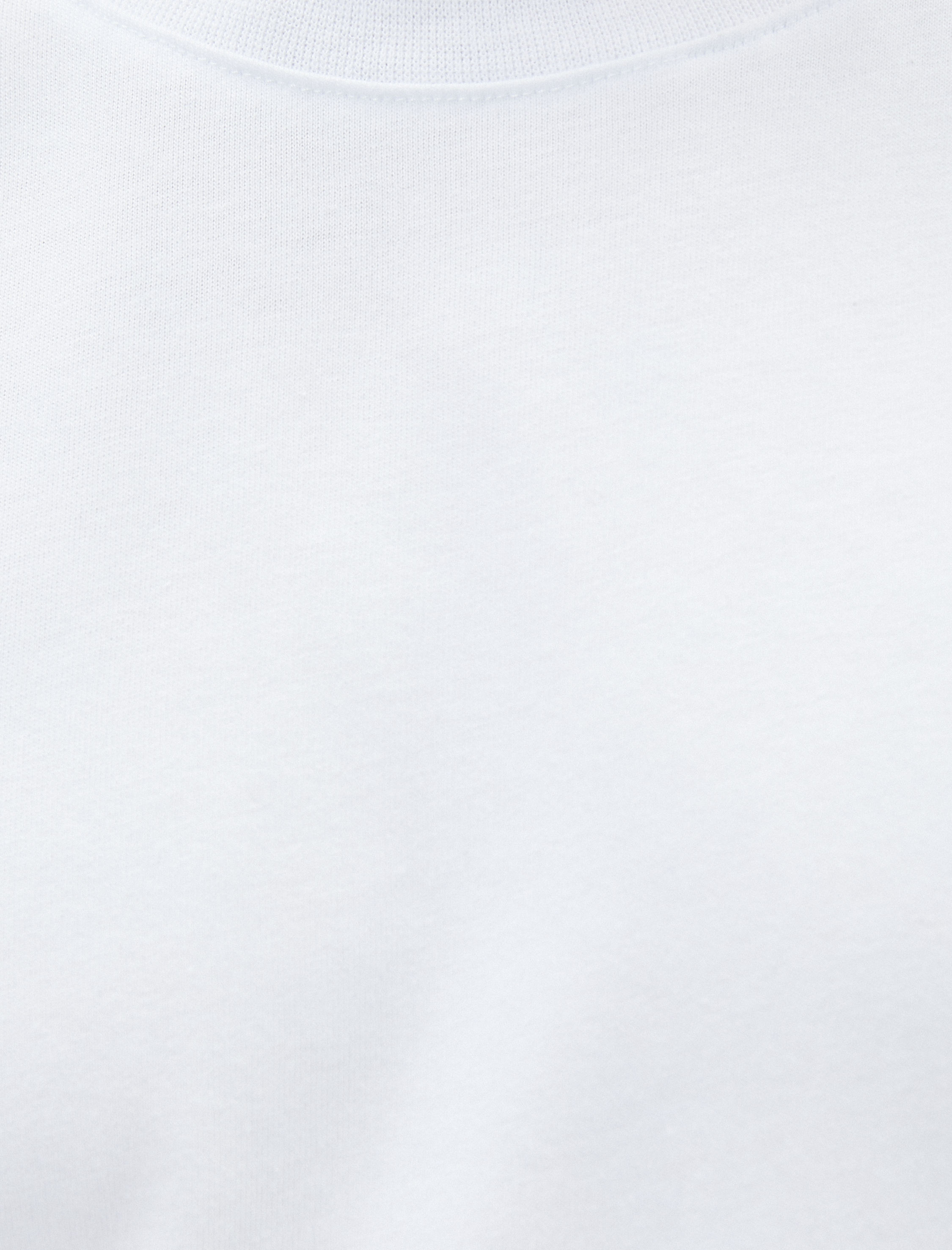   Basic Tişört Bisiklet Yaka Kısa Kollu Dar Kesim Pamuklu