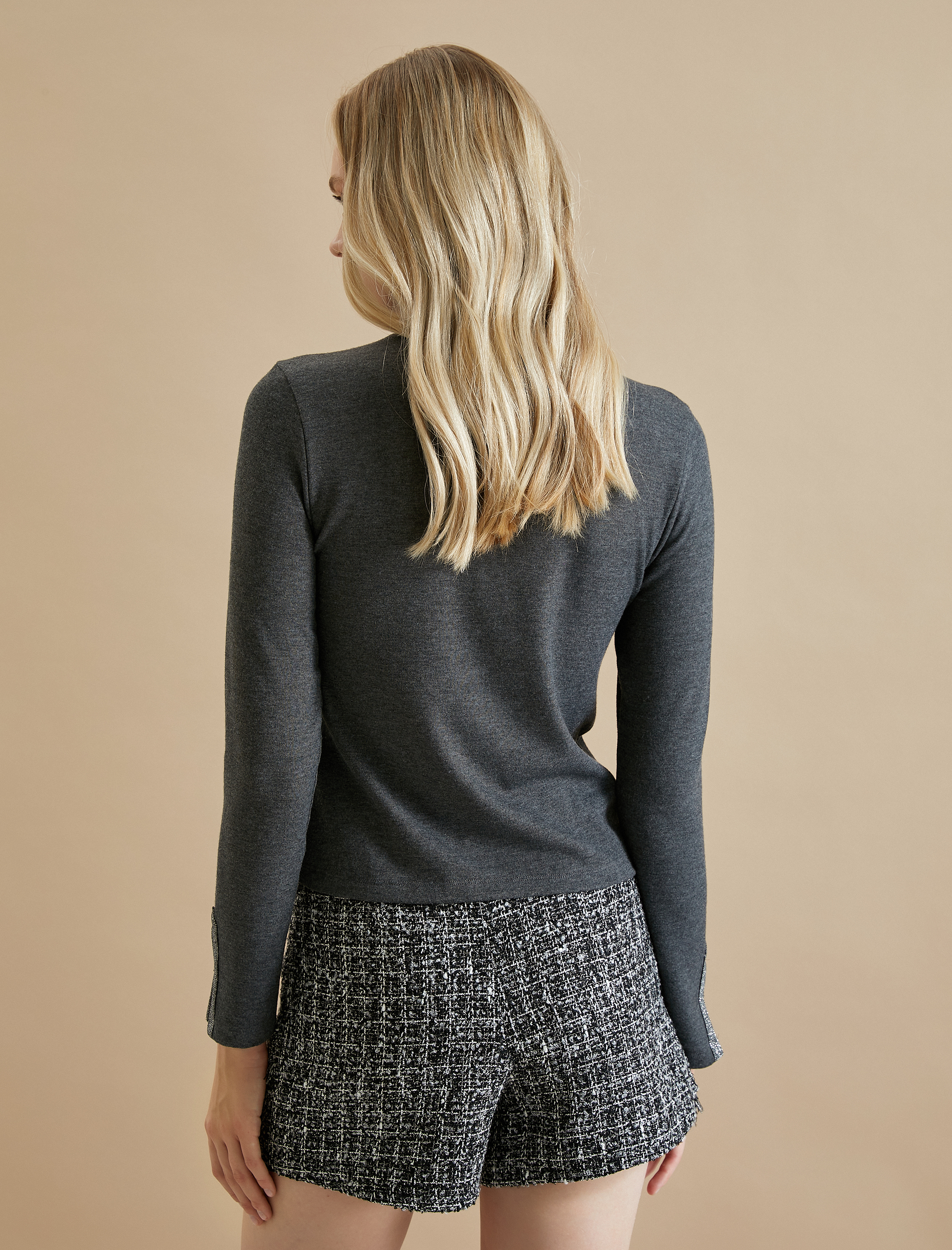   Koton X Şahika Ercümen - Yarım Balıkçı Yaka Uzun Kollu Bluz