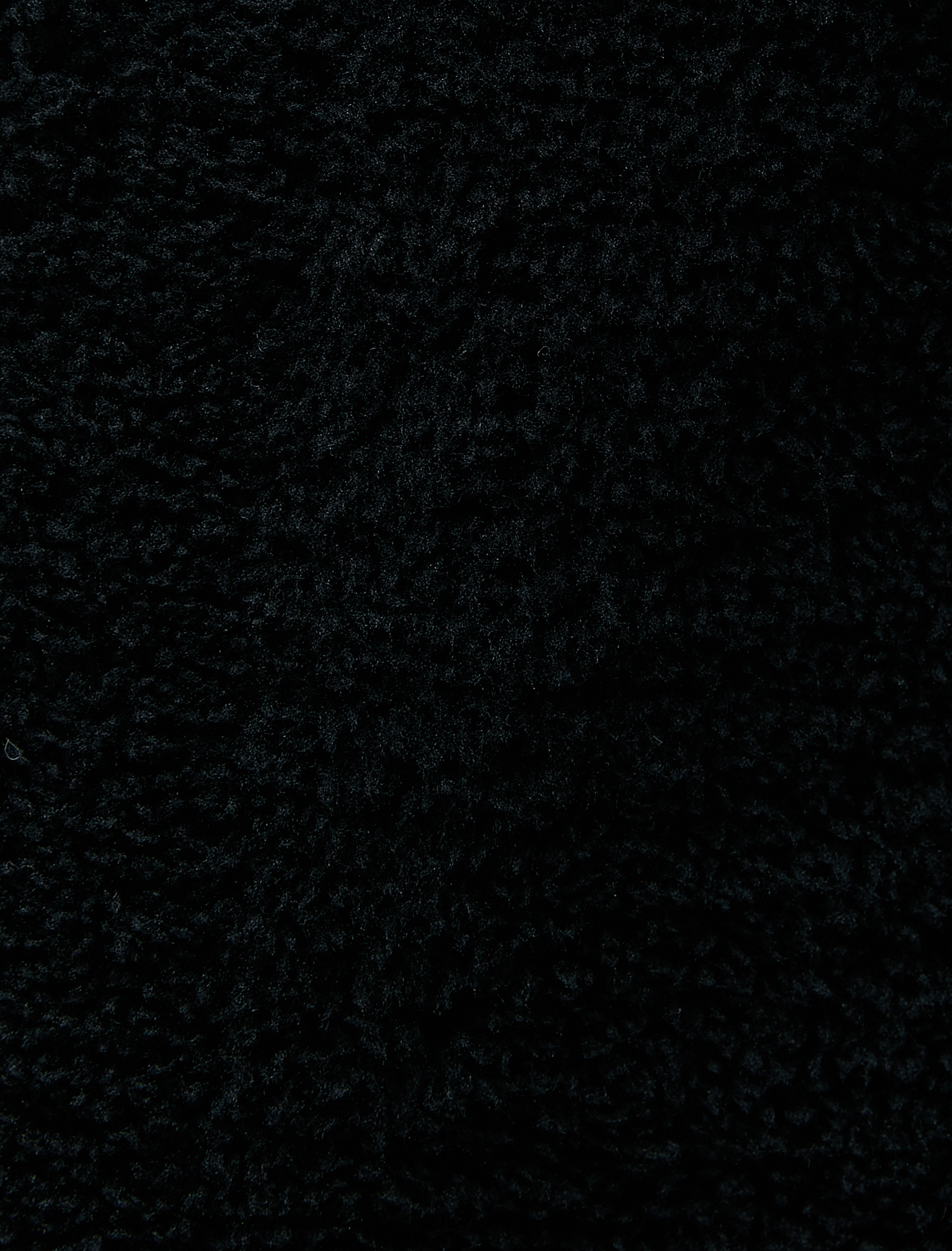   Peluş Hırka Fermuarlı Dik Yaka Yumuşak Dokulu