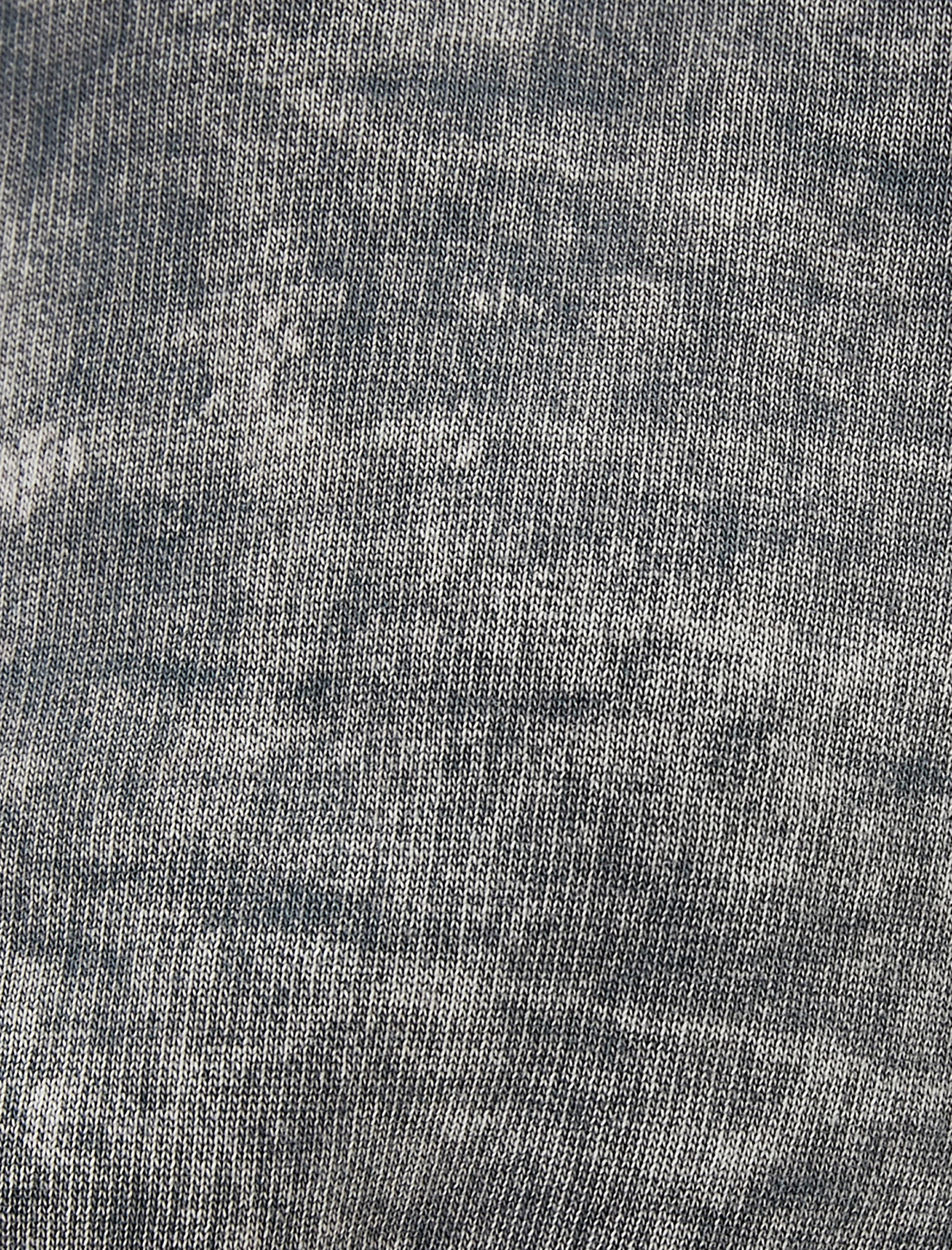   Şardonlu Korse Detaylı Soluk Efektli Crop Sweatshirt Uzun Kollu Bisiklet Yaka Slim Fit