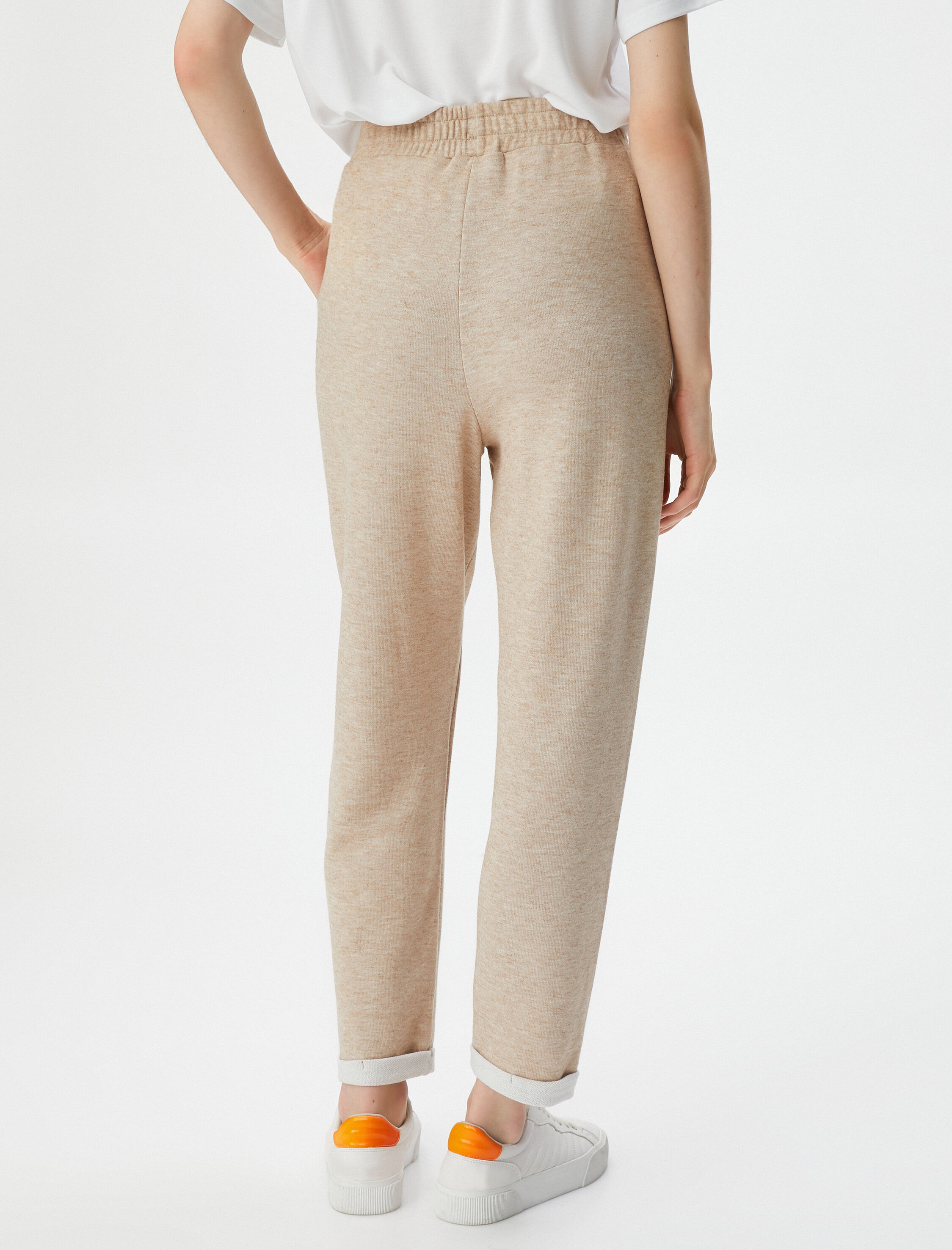   Jogger Pantolon Beli Lastikli Cep Detaylı