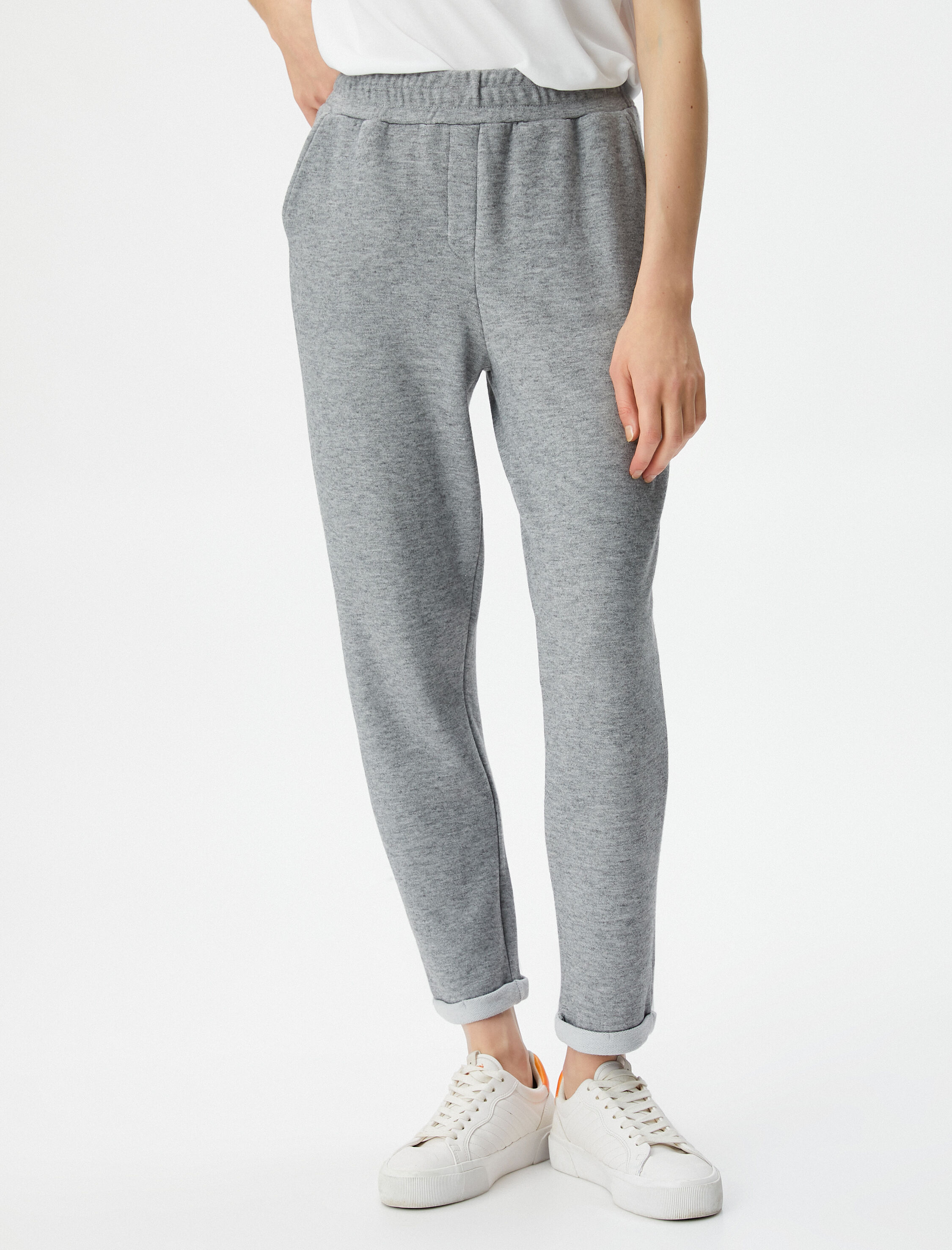   Jogger Pantolon Beli Lastikli Cep Detaylı