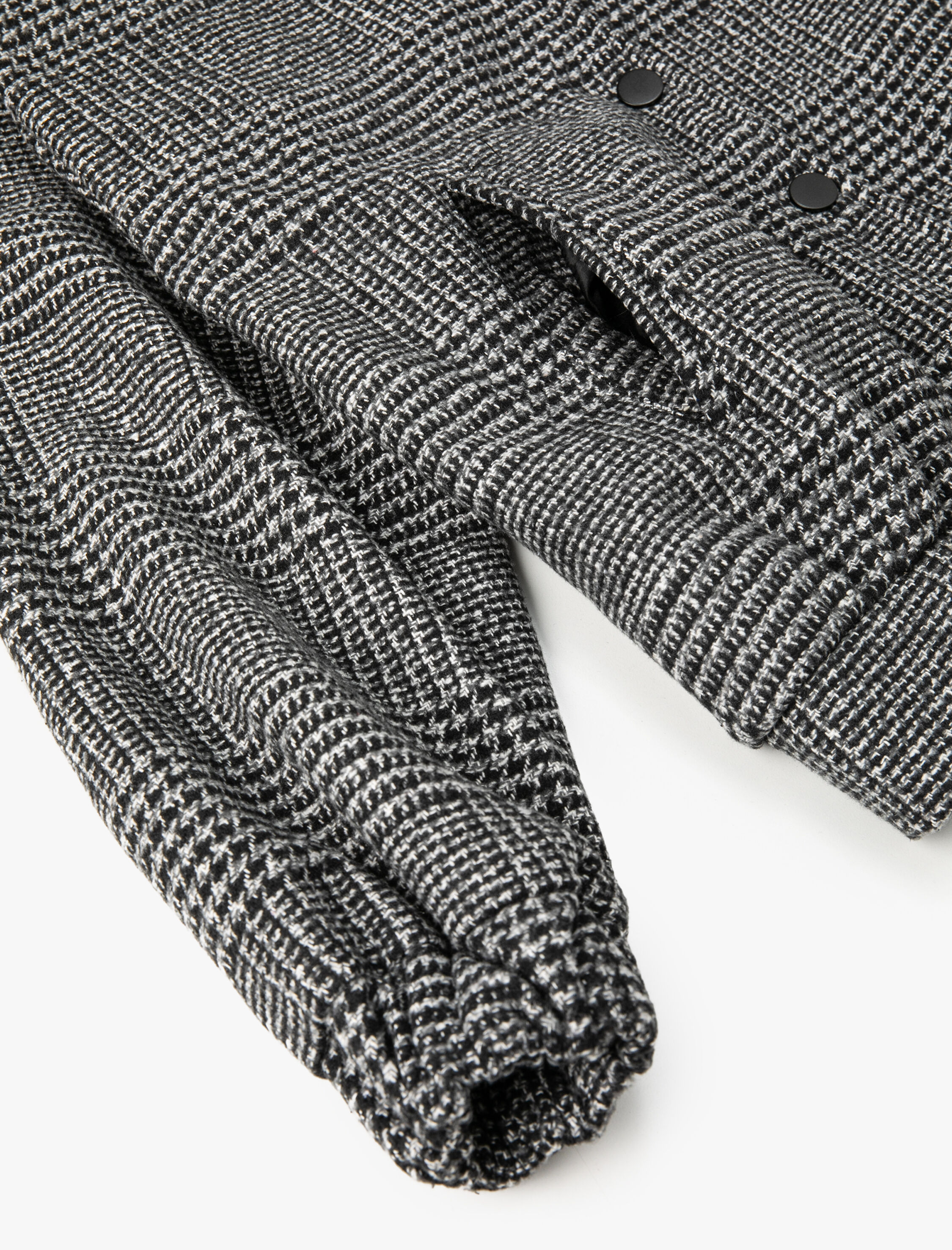   Kolej Bomber Ceket Tüvit Dokulu Çıtçıt Düğmeli