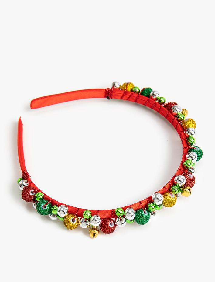 Kadın Boncuklu Yılbaşı Tacı