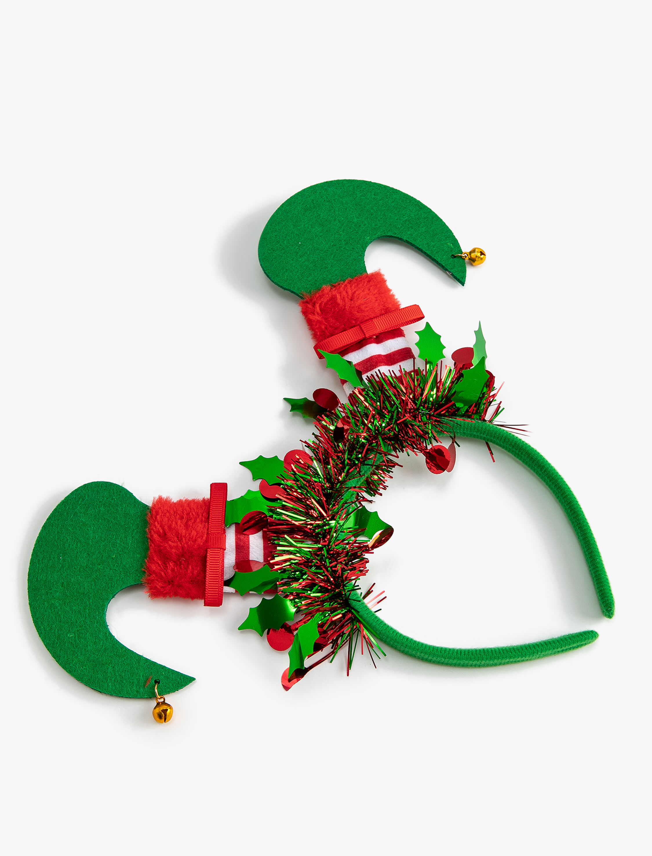  Kadın Yılbaşı Temalı Taç Püsküllü Aplikeli