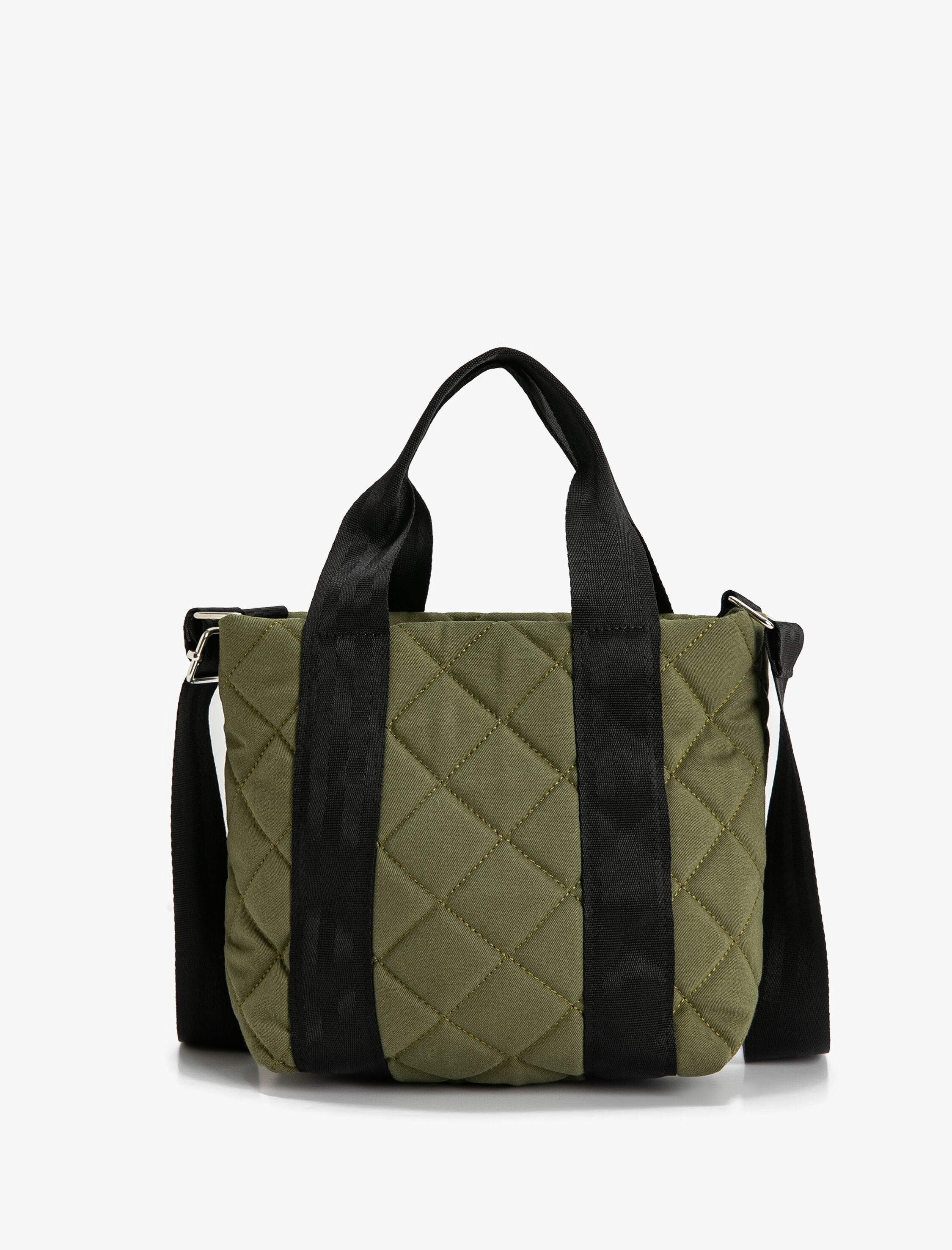  Kadın Kapitone Tote Çanta Saplı ve Askılı