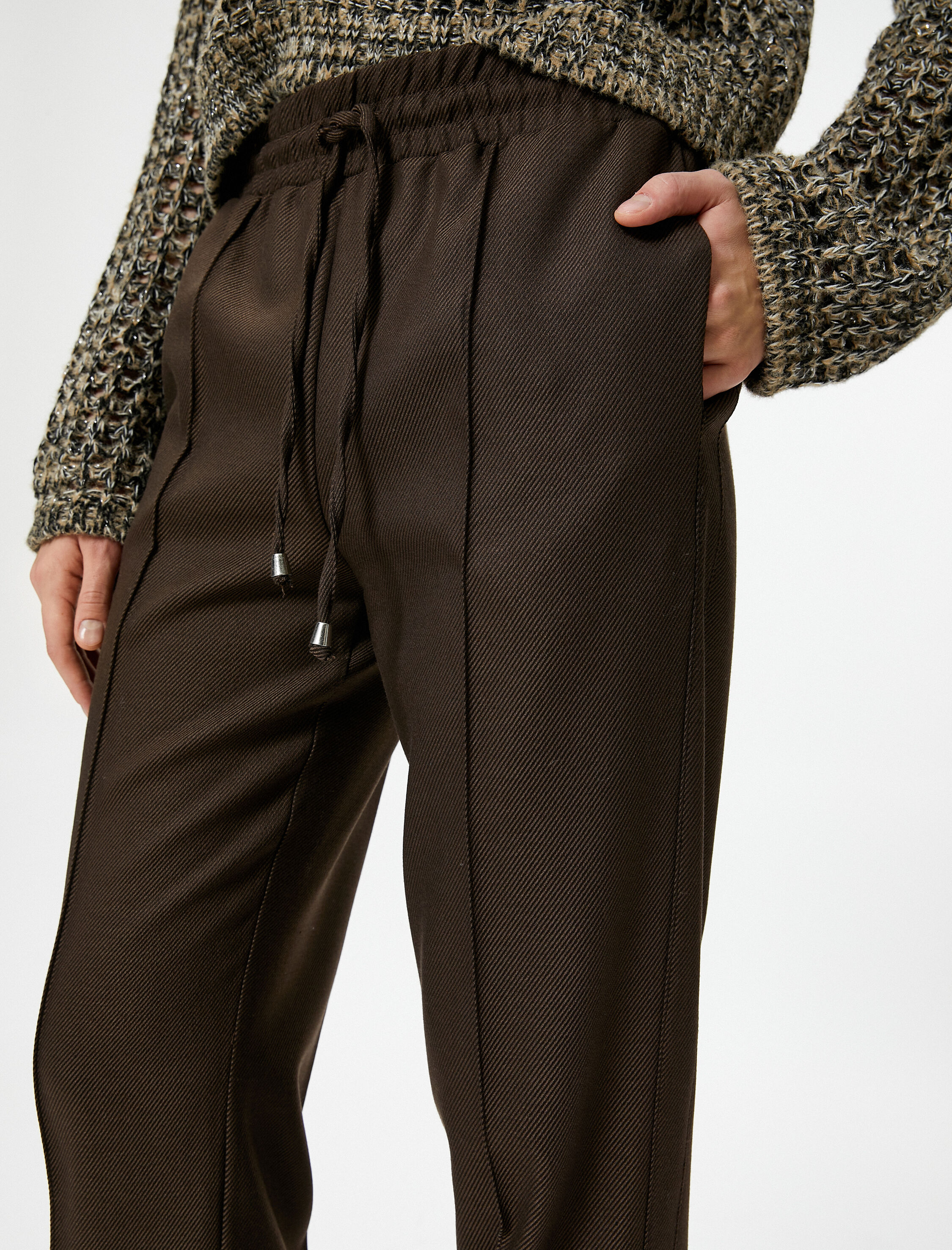   Koton X Selected by Şahika Ercümen - Beli Bağcıklı Havuç Pantolon