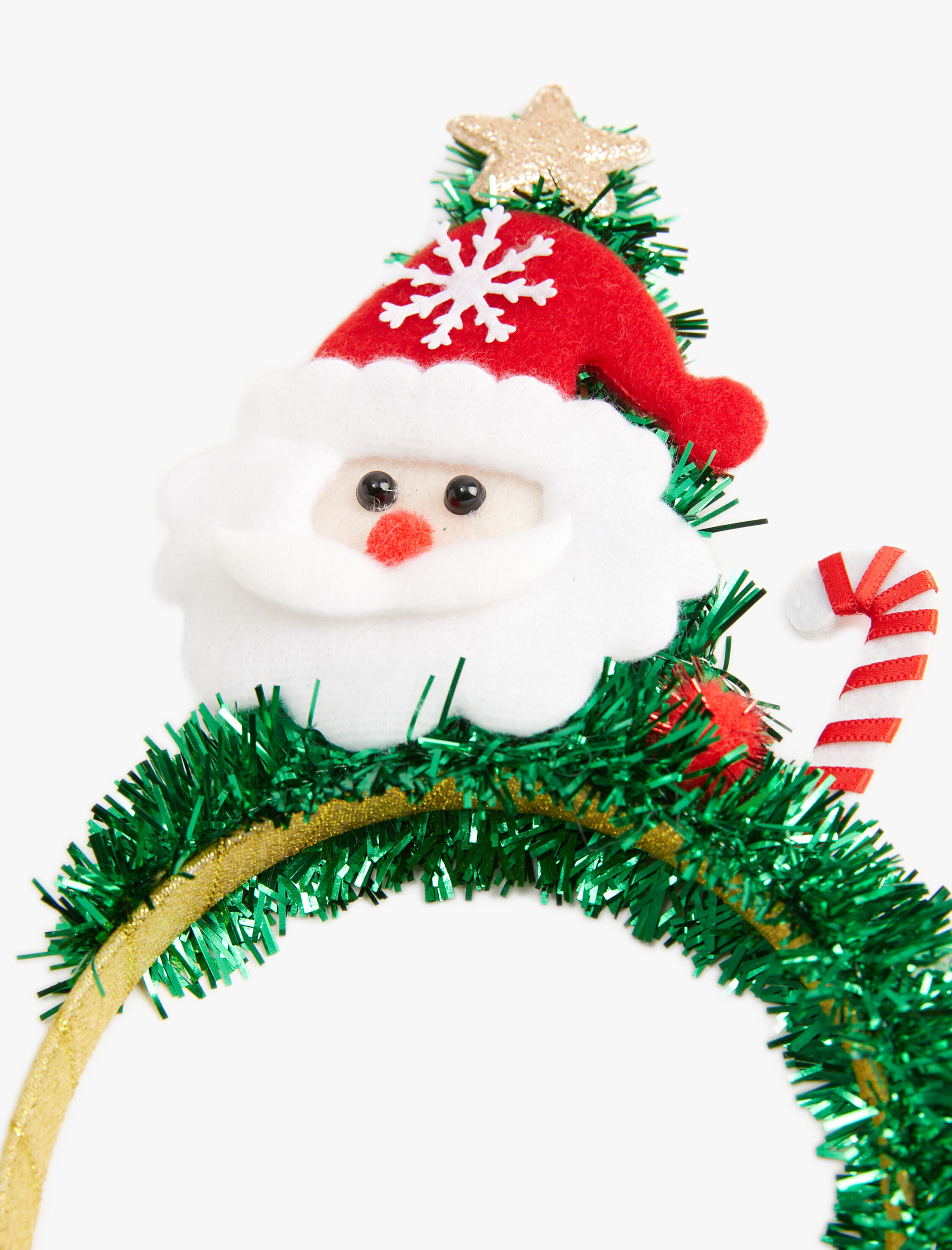  Kadın Yılbaşı Temalı Taç Noel Baba Figürlü