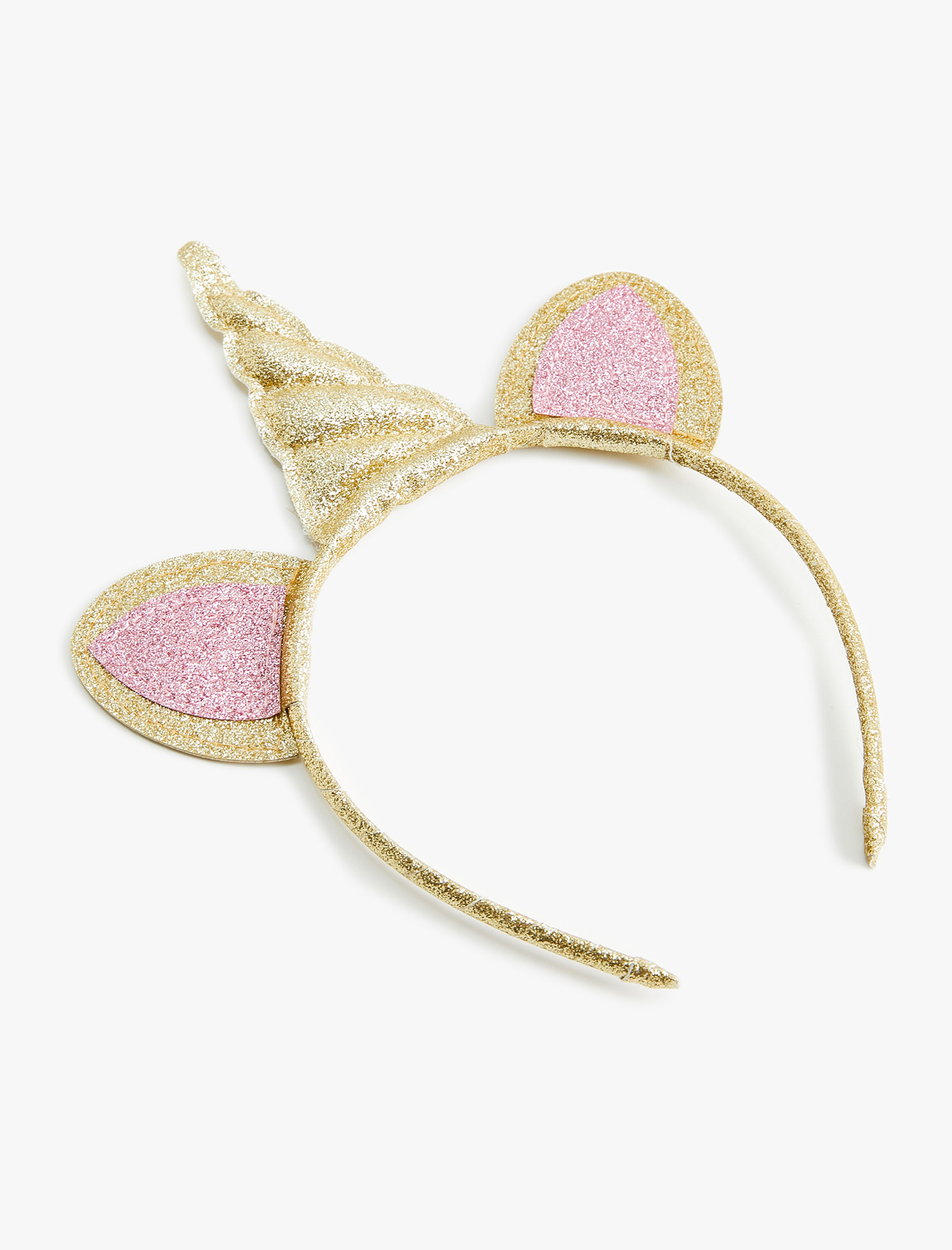  Kız Çocuk Yılbaşı Unicorn Taç Boynuz Detaylı Simli